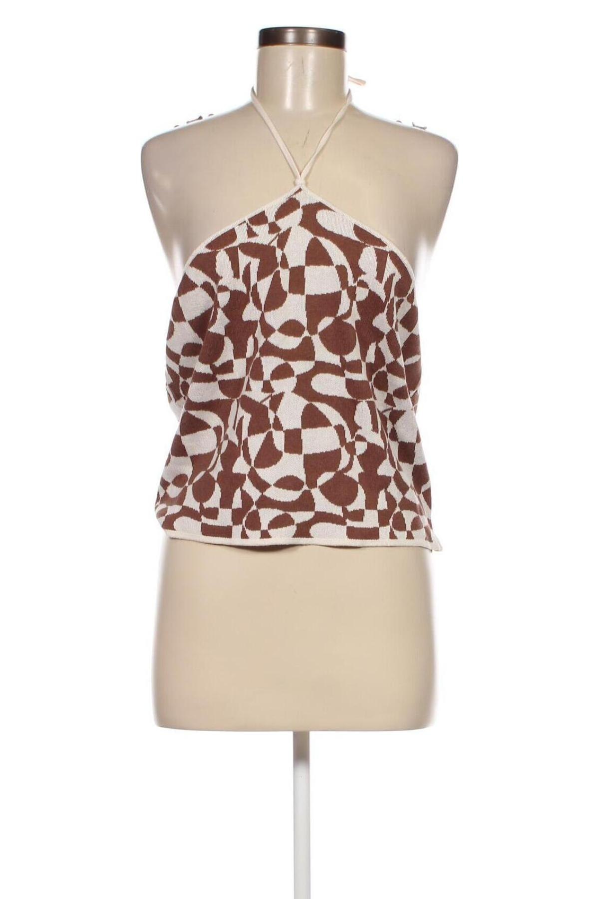 Γυναικείο αμάνικο μπλουζάκι Monki, Μέγεθος XL, Χρώμα Πολύχρωμο, Τιμή 4,01 €