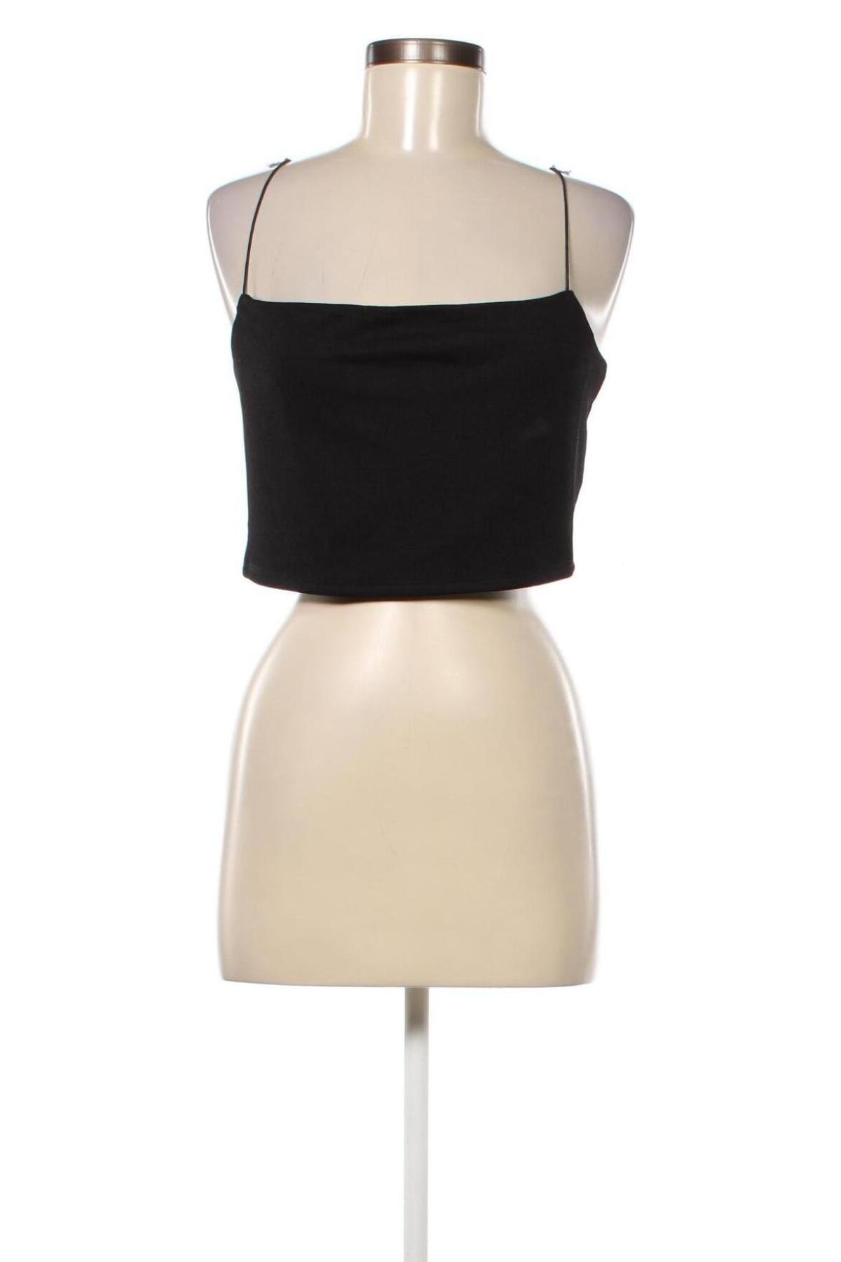 Γυναικείο αμάνικο μπλουζάκι Nly One, Μέγεθος XL, Χρώμα Μαύρο, Τιμή 3,14 €