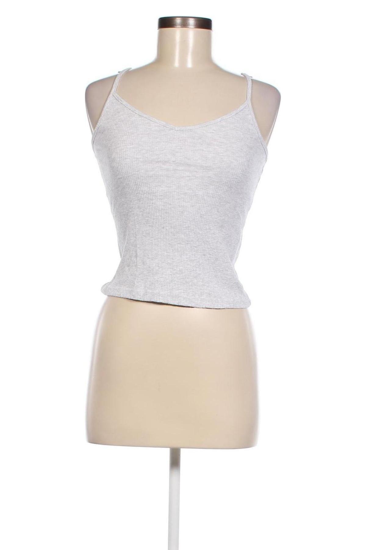 Γυναικείο αμάνικο μπλουζάκι Sublevel, Μέγεθος M, Χρώμα Γκρί, Τιμή 6,92 €