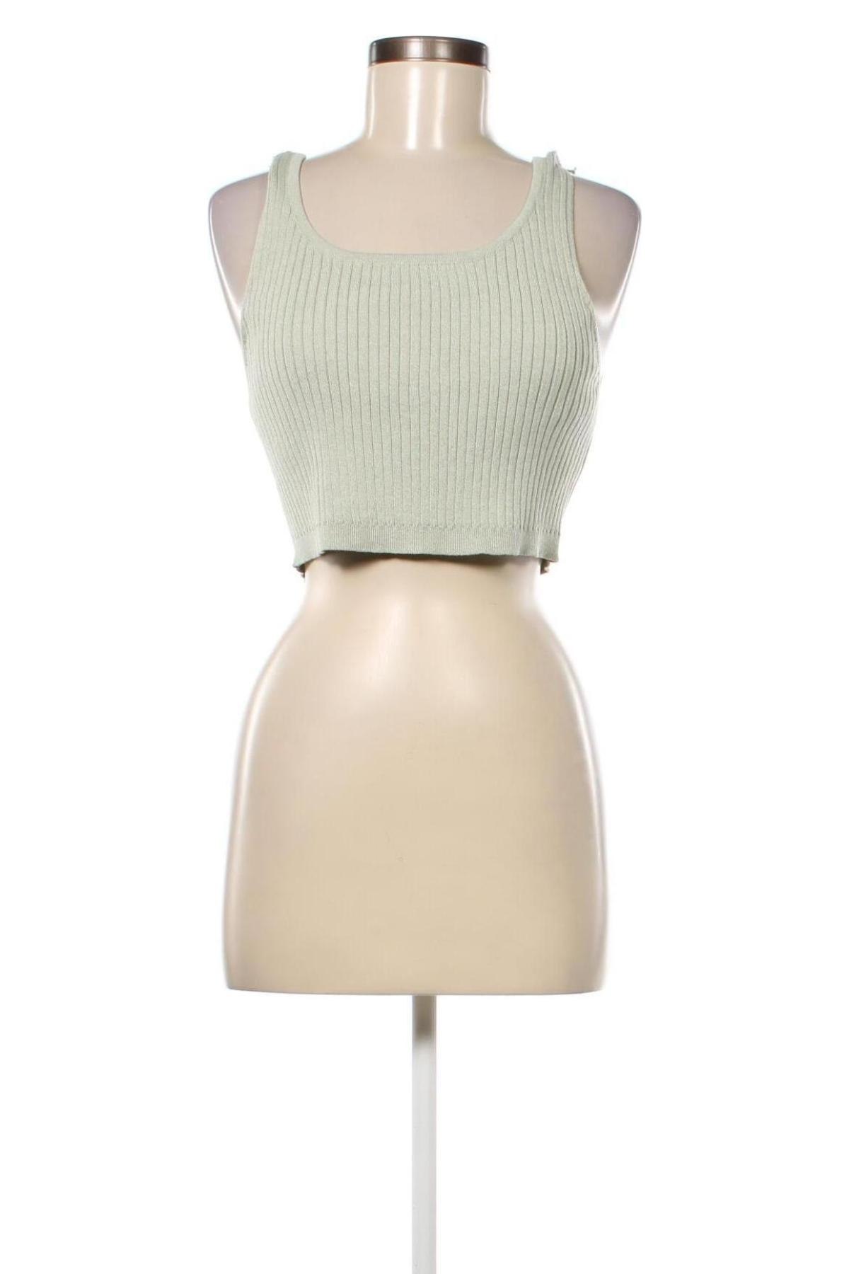 Γυναικείο αμάνικο μπλουζάκι Vero Moda, Μέγεθος XL, Χρώμα Πράσινο, Τιμή 4,18 €
