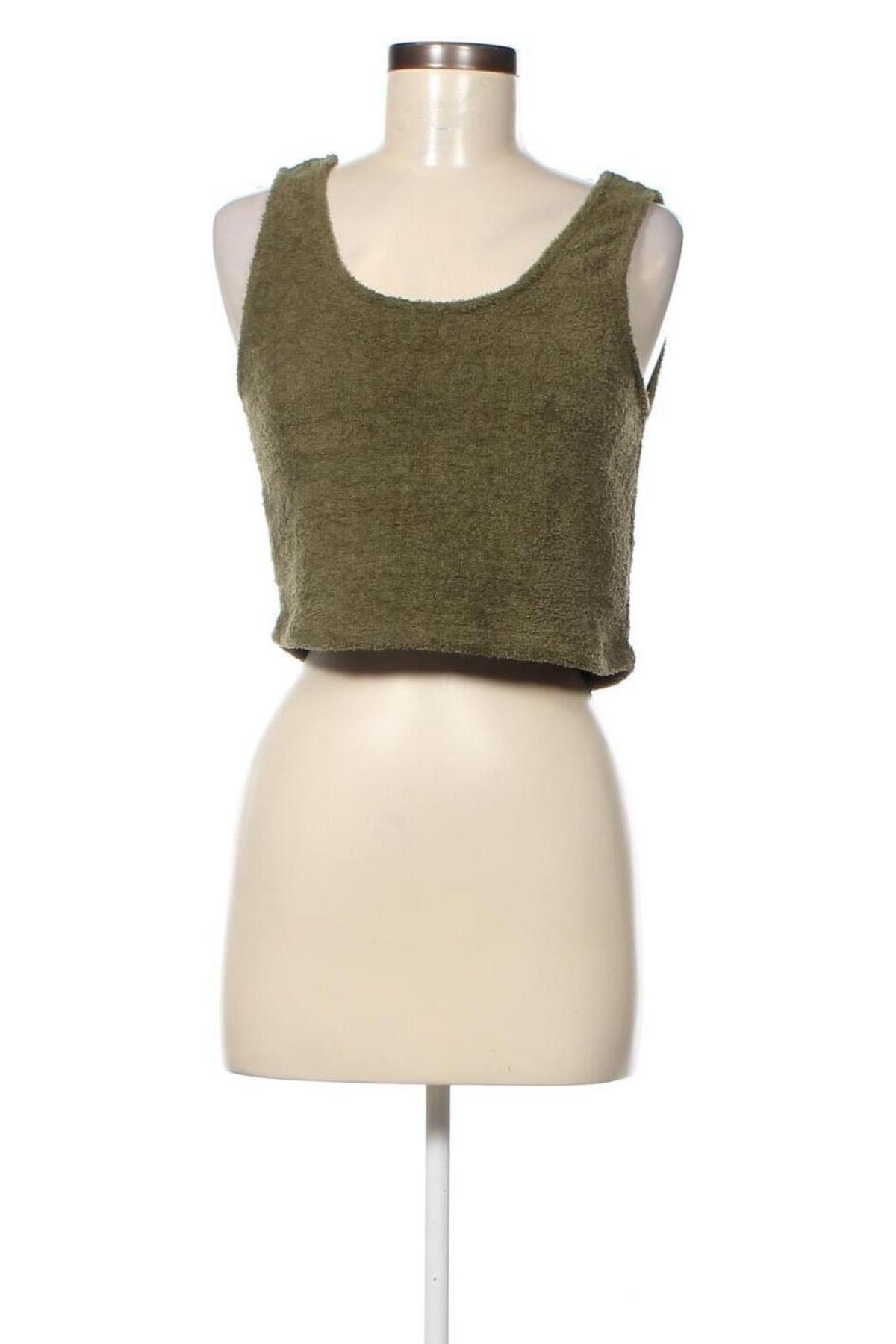 Γυναικείο αμάνικο μπλουζάκι Vero Moda, Μέγεθος XL, Χρώμα Πράσινο, Τιμή 4,18 €