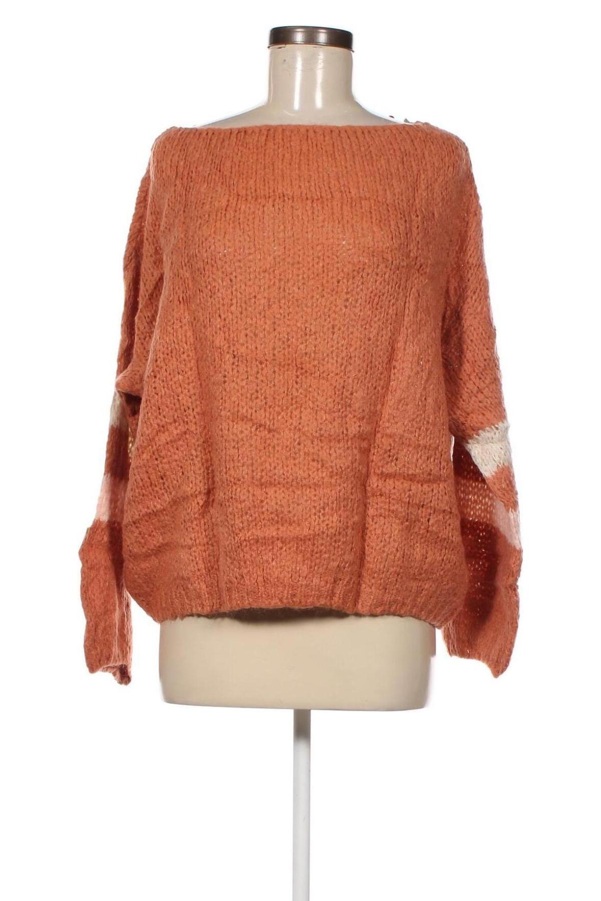 Γυναικείο πουλόβερ, Μέγεθος S, Χρώμα Καφέ, Τιμή 2,15 €