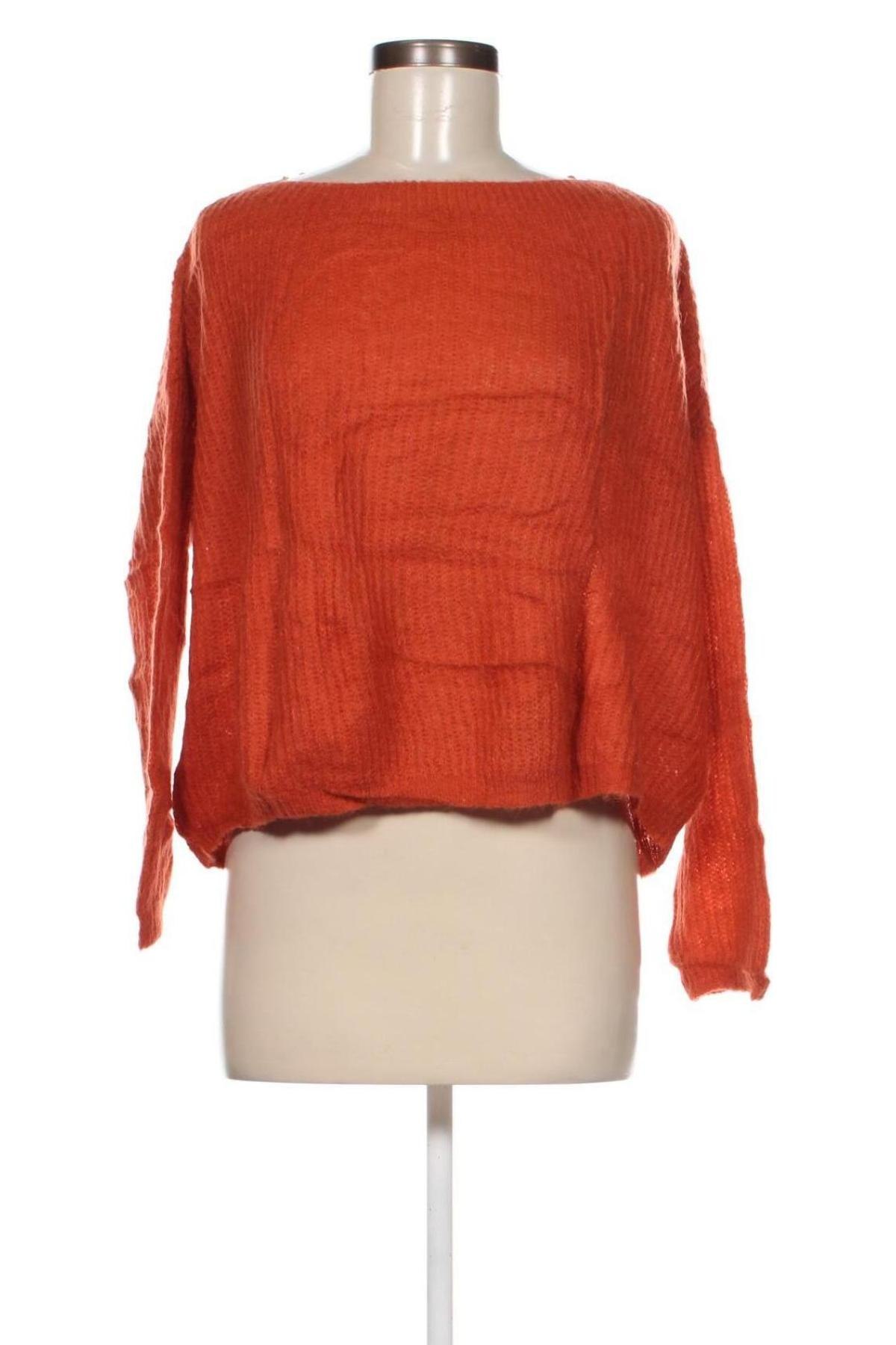 Damenpullover, Größe M, Farbe Rot, Preis 2,22 €