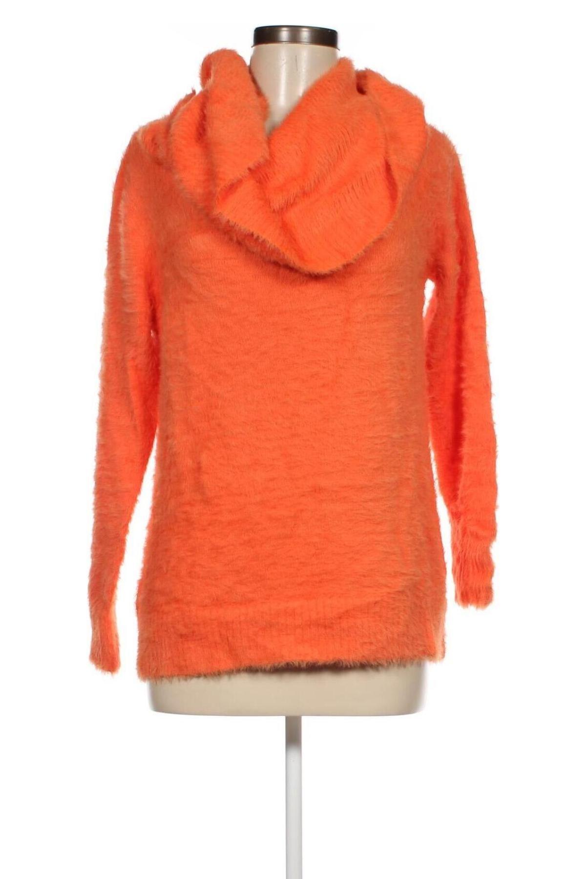 Дамски пуловер Camaieu, Размер M, Цвят Оранжев, Цена 5,80 лв.