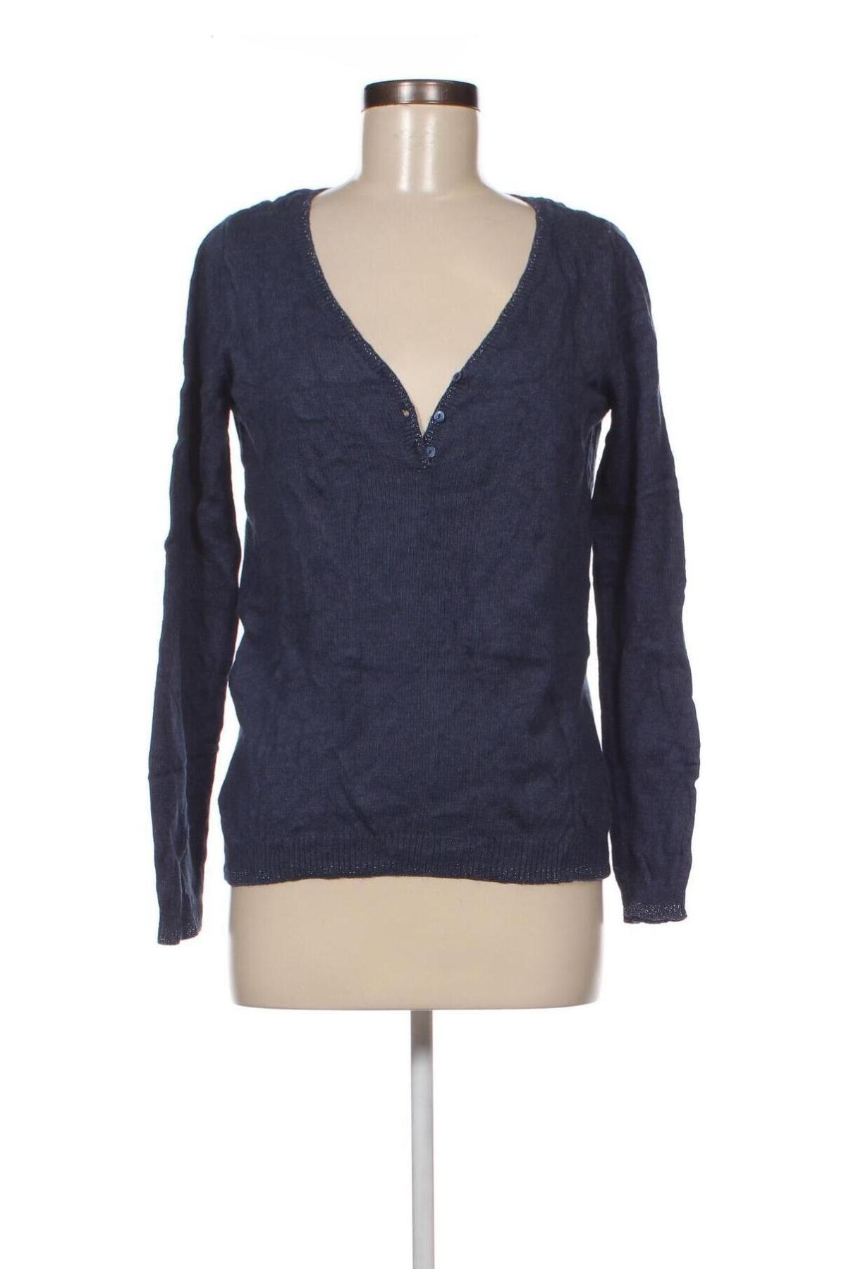 Γυναικείο πουλόβερ Camaieu, Μέγεθος M, Χρώμα Μπλέ, Τιμή 2,15 €