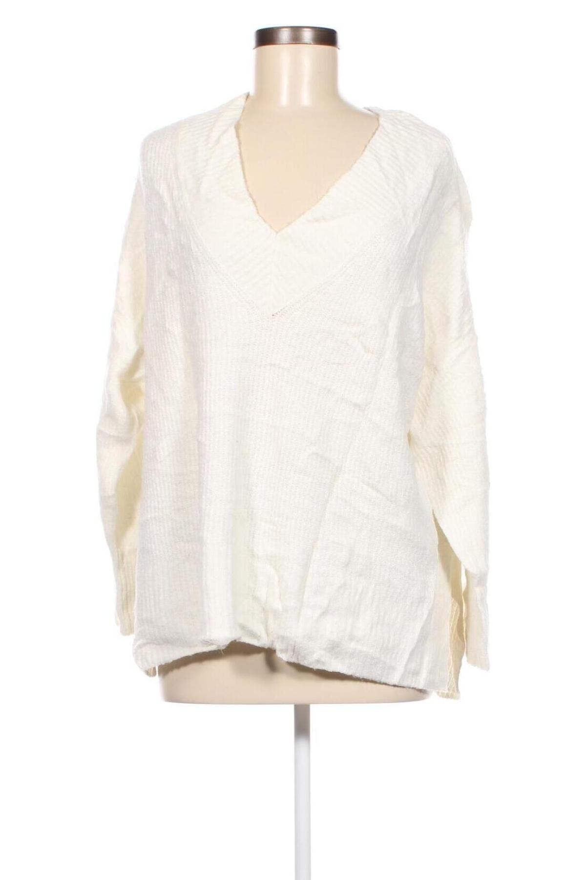 Damenpullover H&M Divided, Größe M, Farbe Weiß, Preis 2,22 €