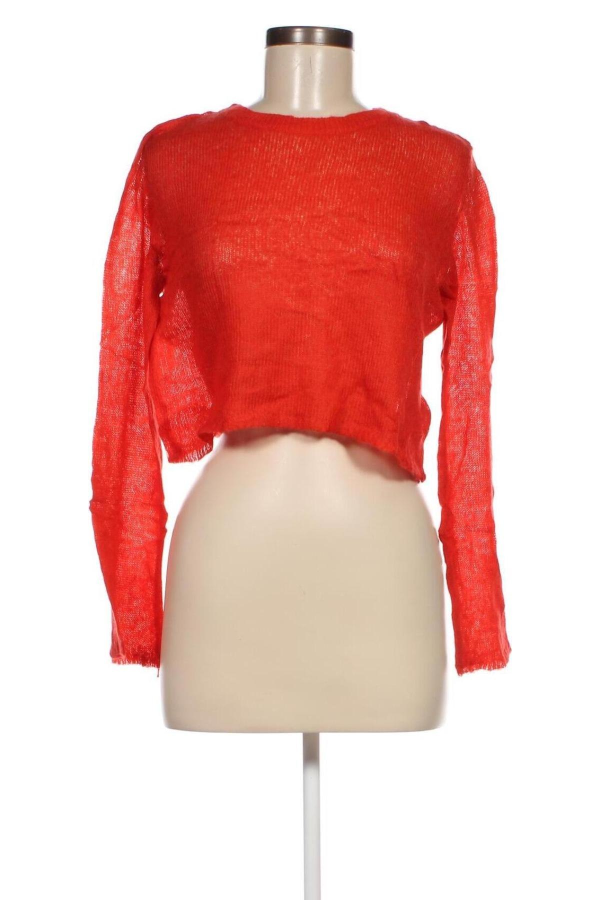 Γυναικείο πουλόβερ H&M Divided, Μέγεθος L, Χρώμα Κόκκινο, Τιμή 17,94 €