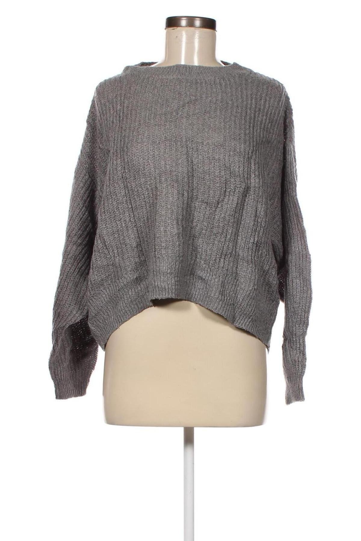 Дамски пуловер H&M L.O.G.G., Размер XS, Цвят Сив, Цена 4,06 лв.