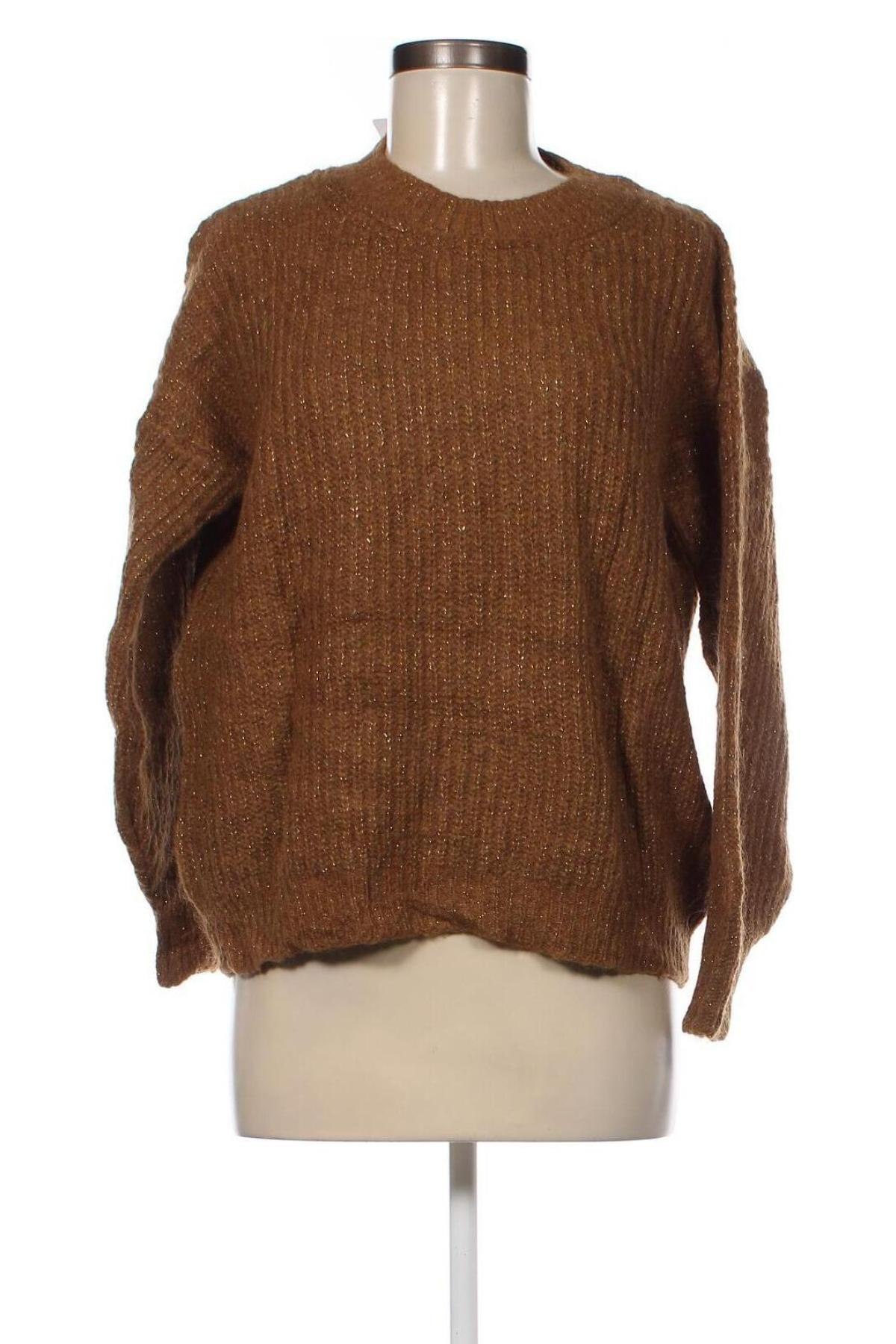 Дамски пуловер Jbc, Размер S, Цвят Кафяв, Цена 4,35 лв.