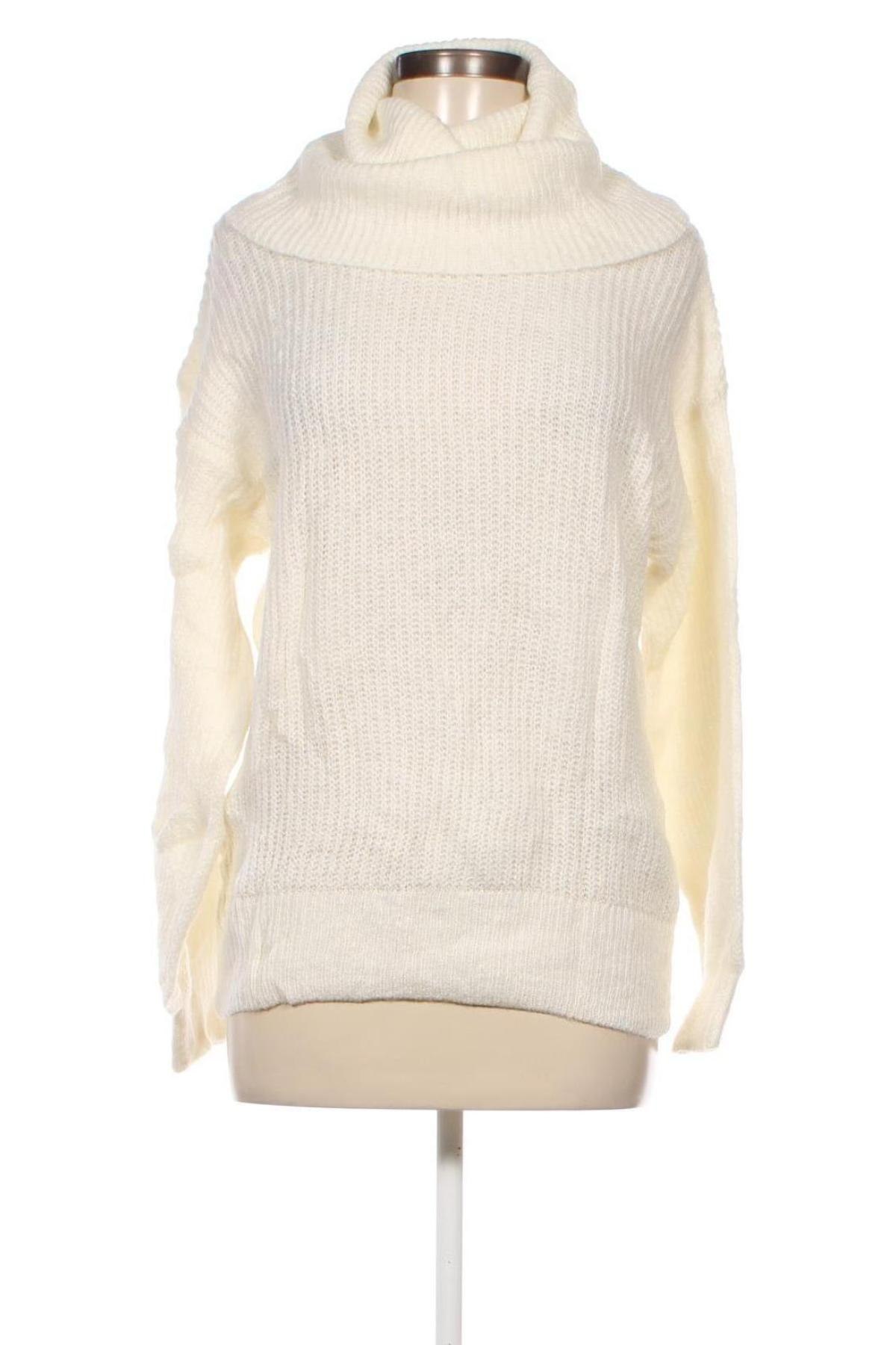 Дамски пуловер LCW, Размер S, Цвят Екрю, Цена 6,38 лв.