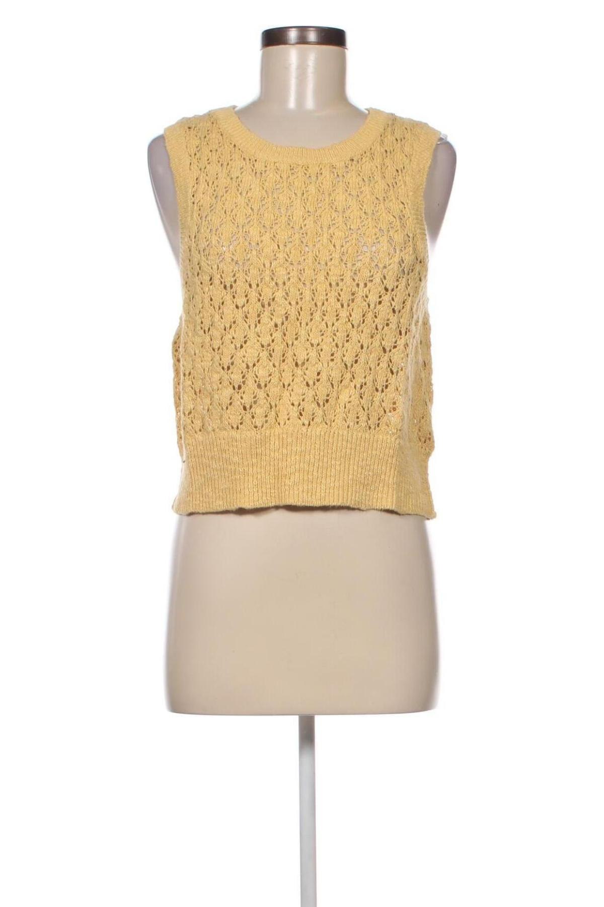 Дамски пуловер Monki, Размер XL, Цвят Жълт, Цена 8,82 лв.