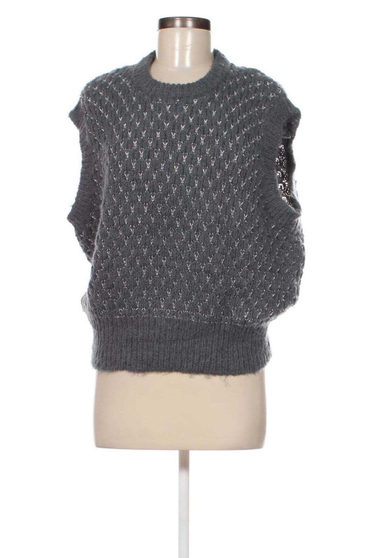 Γυναικείο πουλόβερ Monoprix Femme, Μέγεθος M, Χρώμα Γκρί, Τιμή 2,15 €