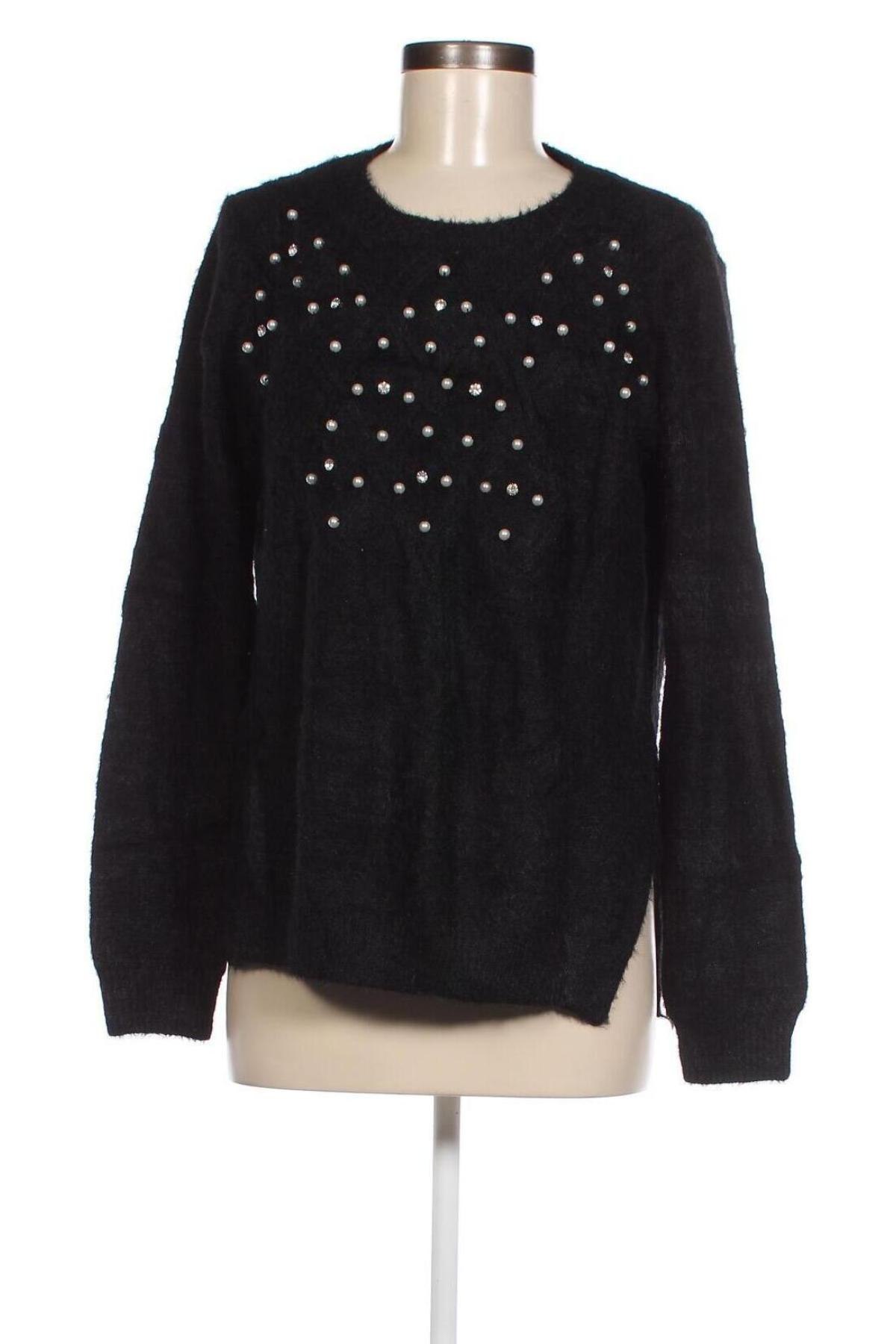 Γυναικείο πουλόβερ OPL Fashion, Μέγεθος M, Χρώμα Μαύρο, Τιμή 2,15 €
