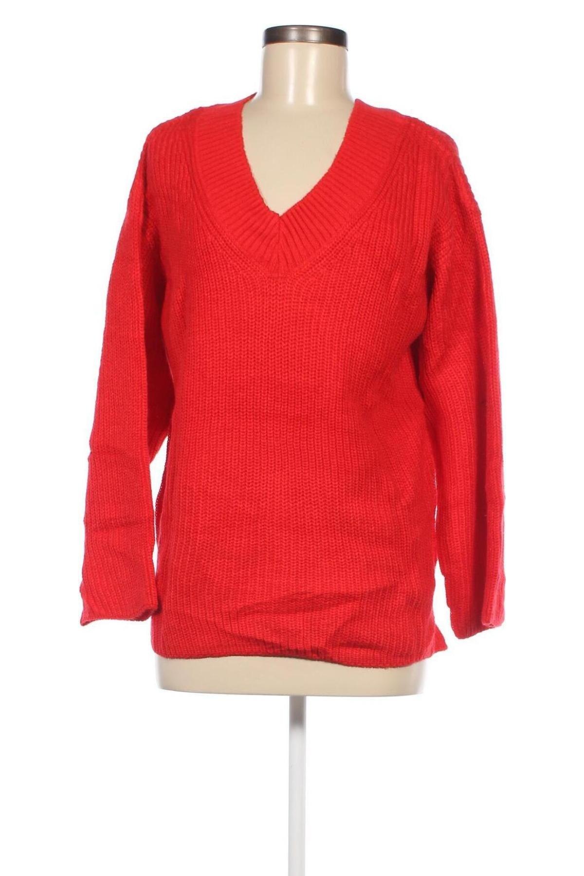 Дамски пуловер Page One, Размер S, Цвят Червен, Цена 4,35 лв.