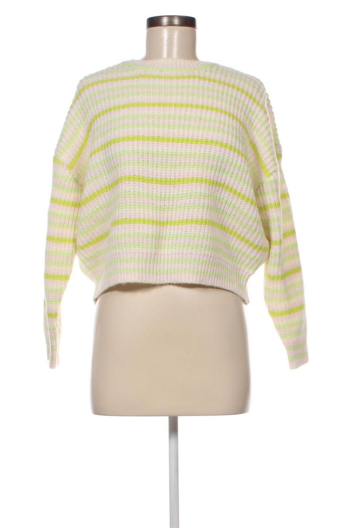 Дамски пуловер Pieces, Размер L, Цвят Многоцветен, Цена 9,72 лв.
