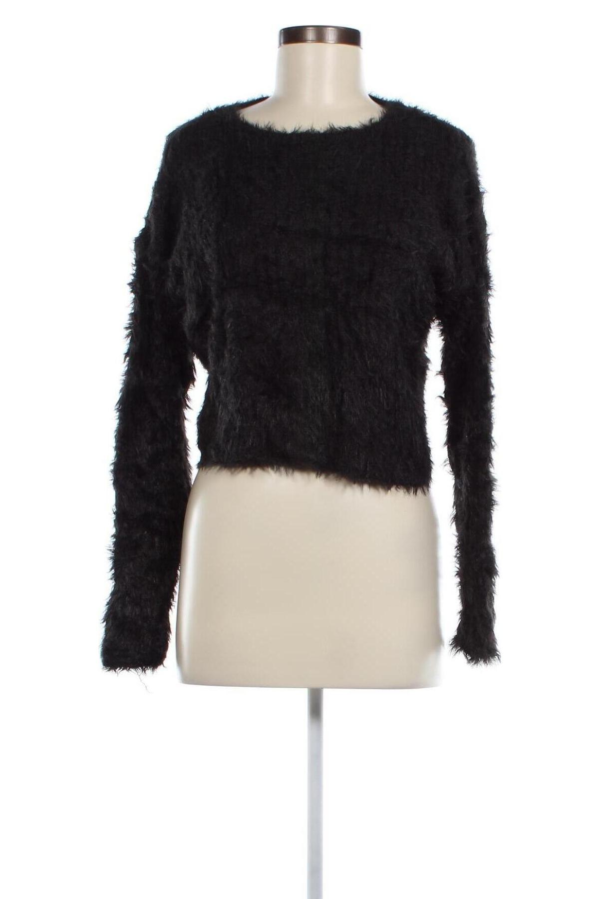 Γυναικείο πουλόβερ Pull&Bear, Μέγεθος S, Χρώμα Μαύρο, Τιμή 2,33 €