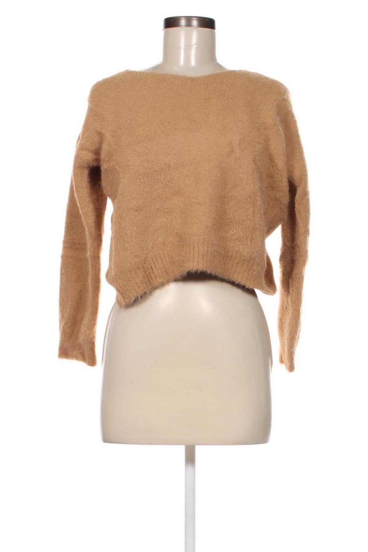 Дамски пуловер SHEIN, Размер S, Цвят Кафяв, Цена 4,35 лв.