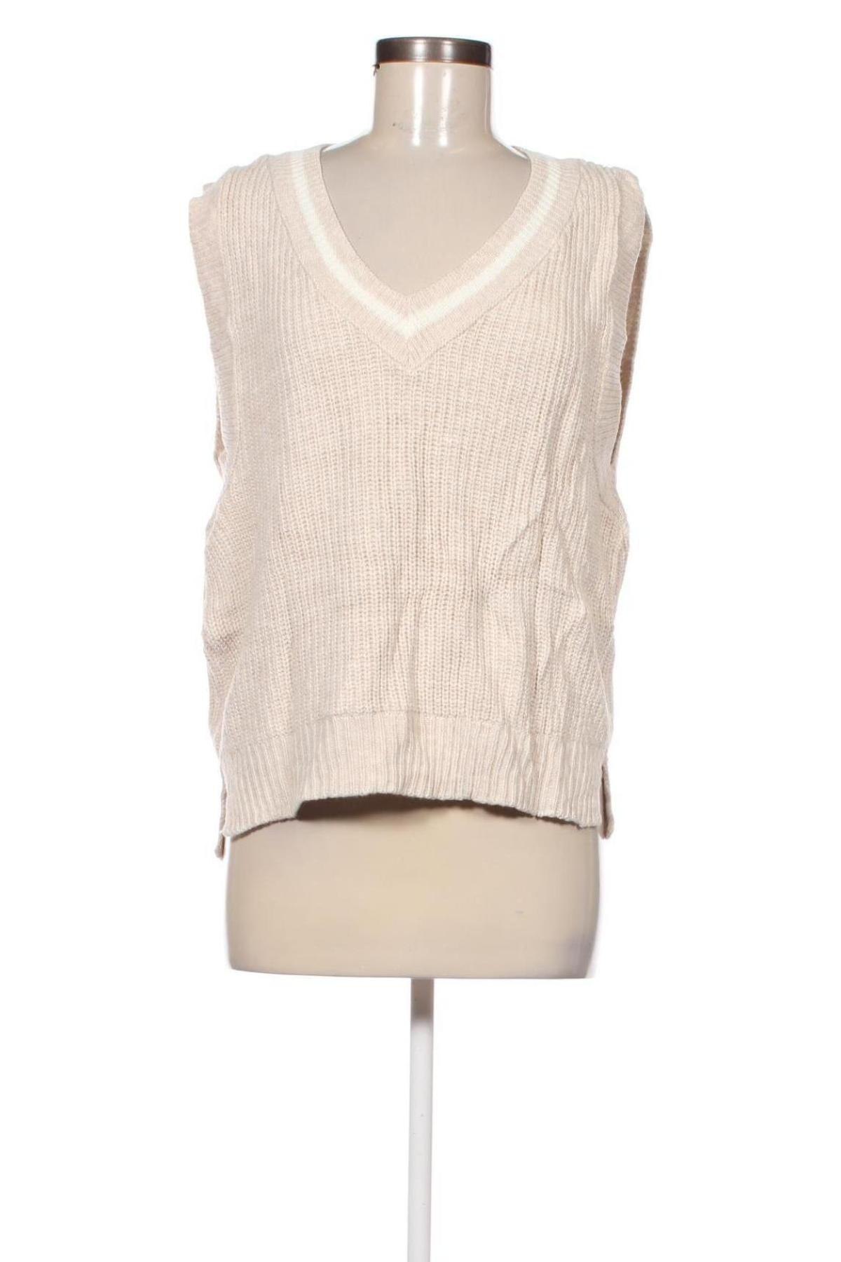 Damenpullover Stradivarius, Größe M, Farbe Beige, Preis € 4,99