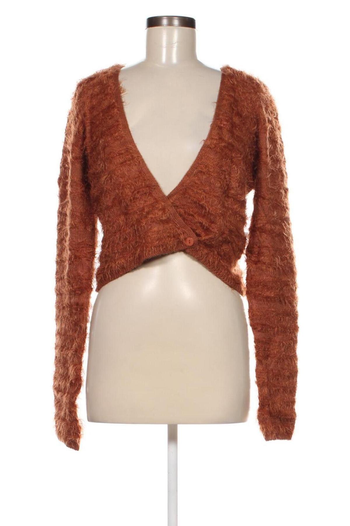 Дамски пуловер Surkana, Размер L, Цвят Кафяв, Цена 8,70 лв.