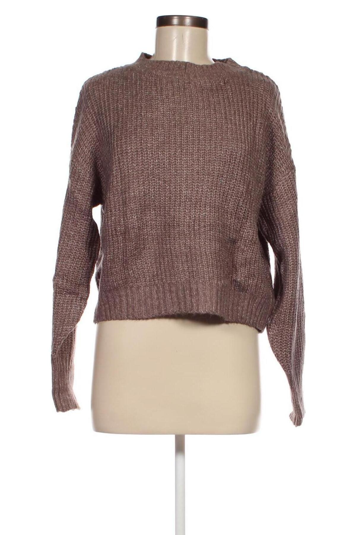 Γυναικείο πουλόβερ Takko Fashion, Μέγεθος M, Χρώμα Καφέ, Τιμή 2,69 €