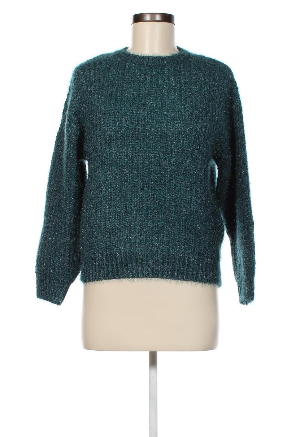 Дамски пуловер Tally Weijl, Размер XS, Цвят Син, Цена 10,12 лв.