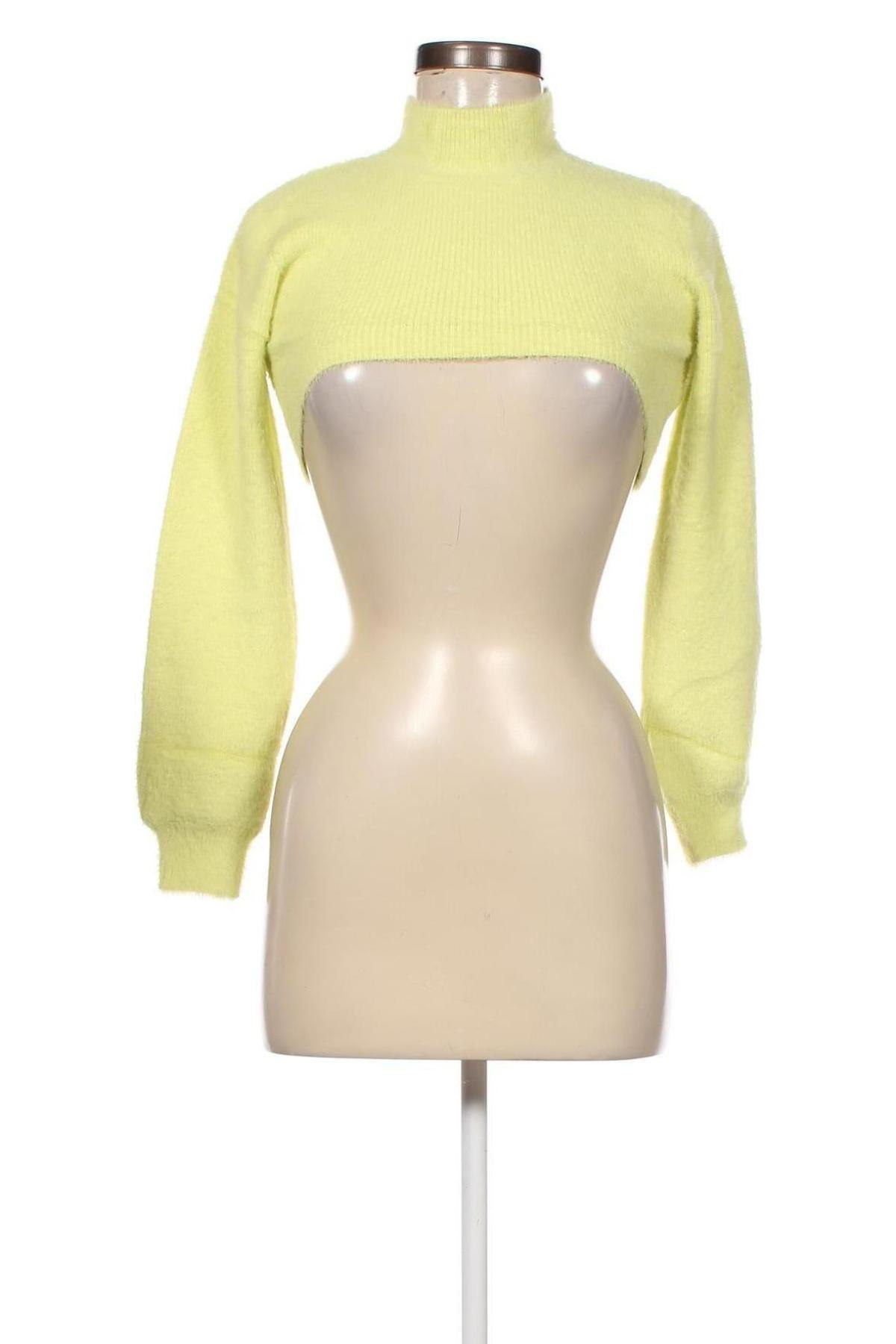 Дамски пуловер Tally Weijl, Размер XS, Цвят Жълт, Цена 8,74 лв.