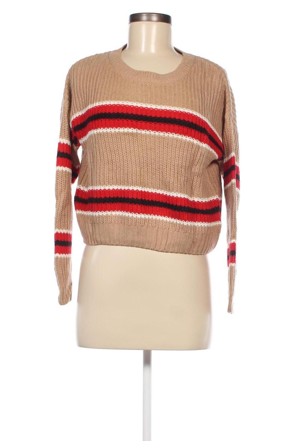Γυναικείο πουλόβερ Tally Weijl, Μέγεθος S, Χρώμα  Μπέζ, Τιμή 2,33 €