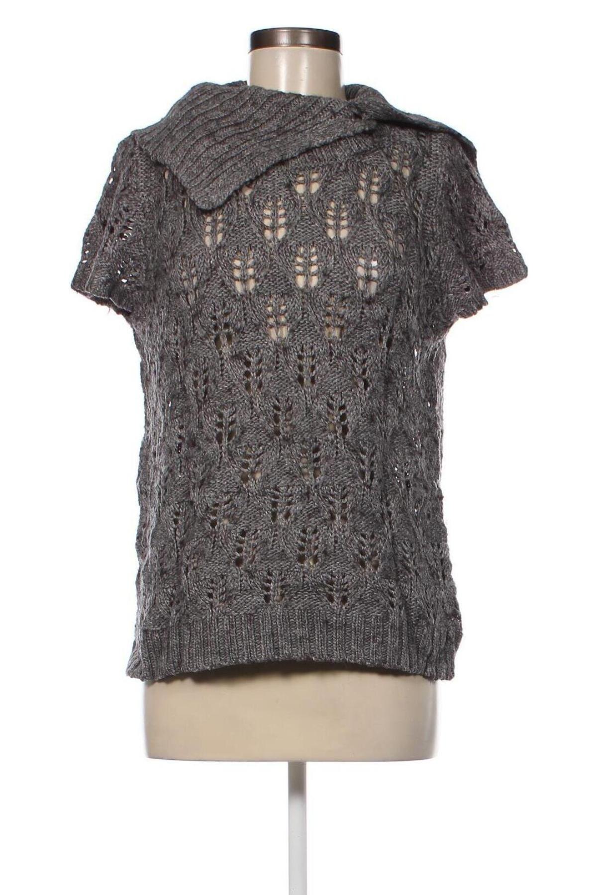 Γυναικείο πουλόβερ Time, Μέγεθος M, Χρώμα Γκρί, Τιμή 5,38 €