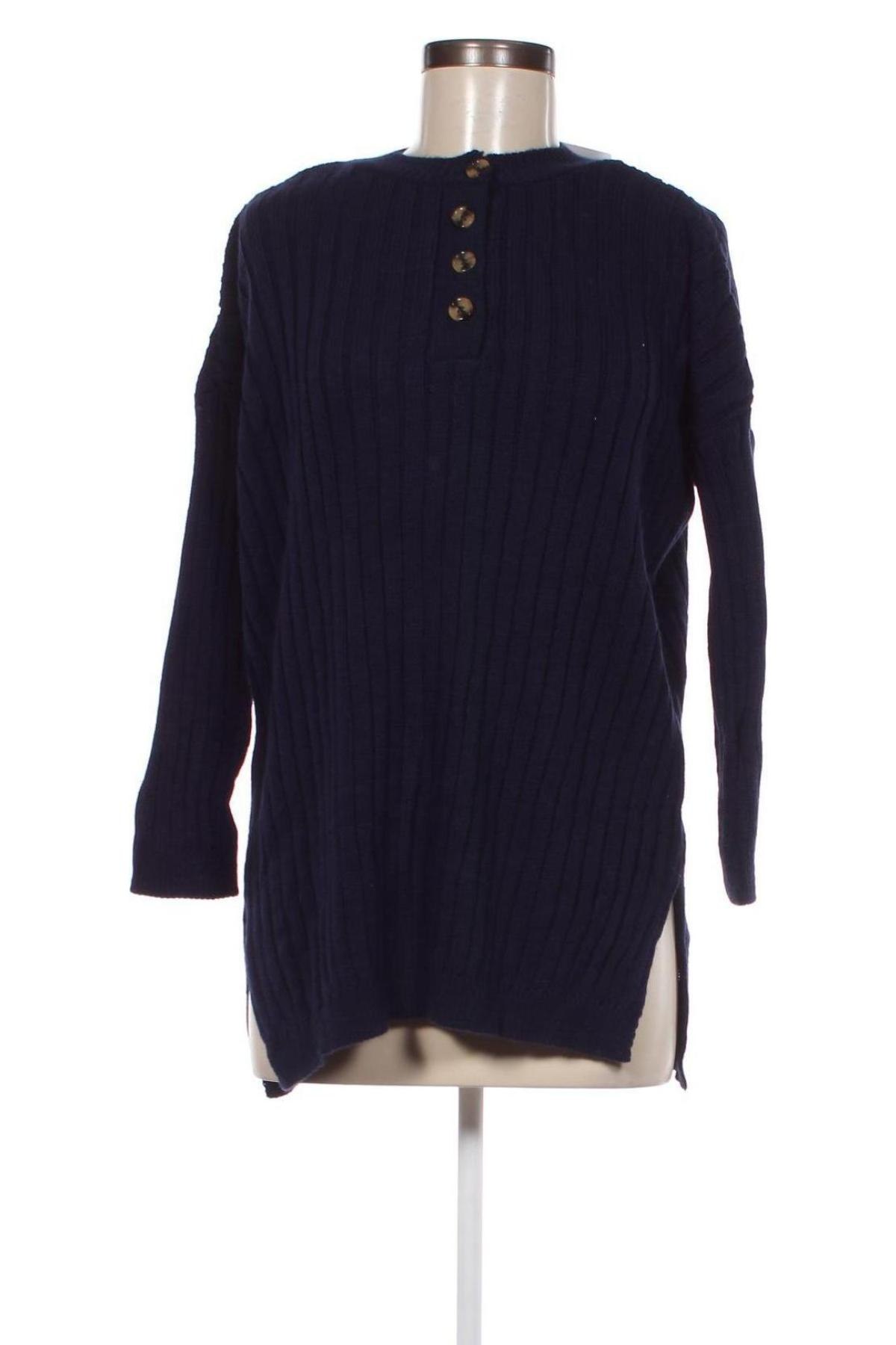 Дамски пуловер Trendyol, Размер S, Цвят Син, Цена 6,96 лв.