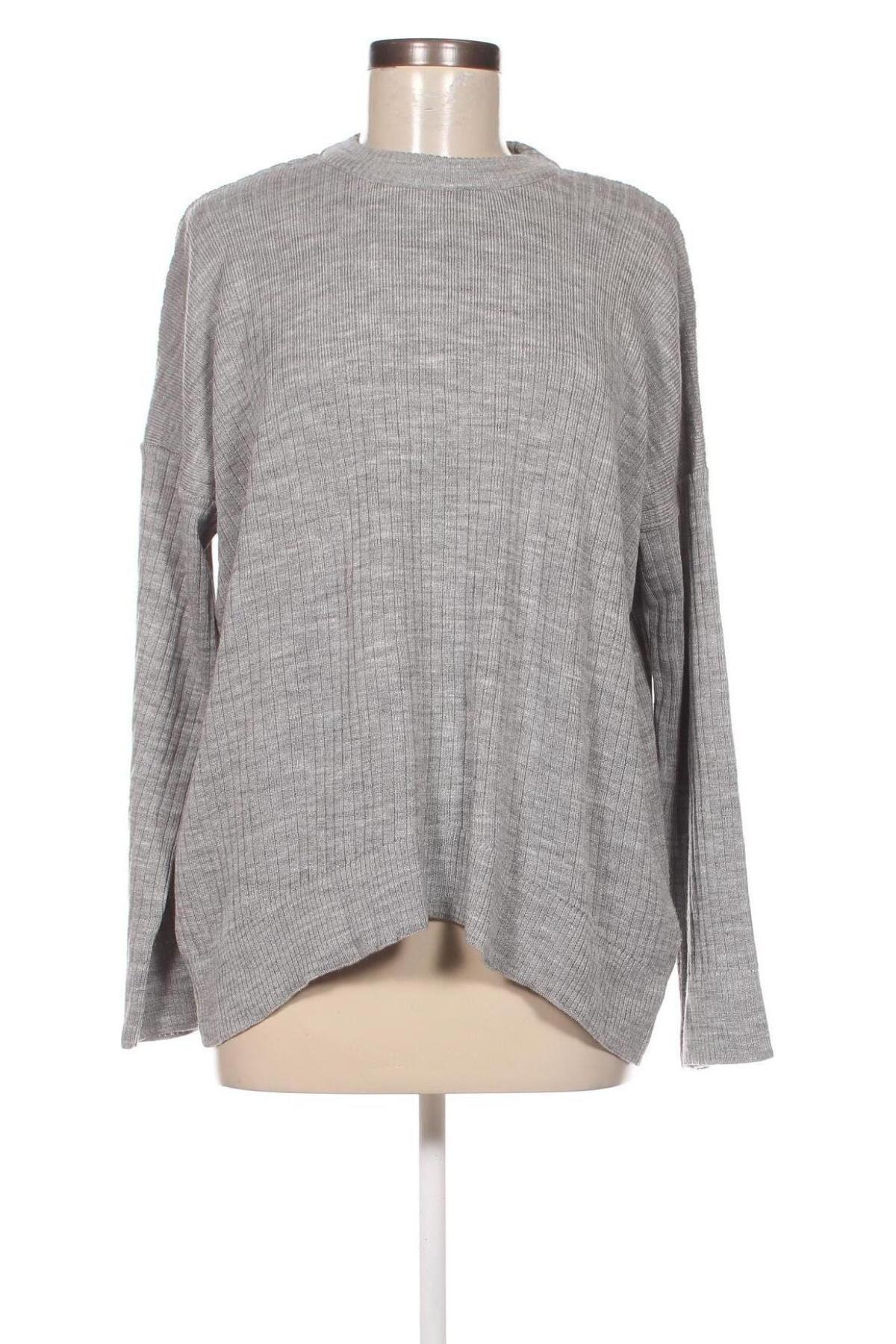 Дамски пуловер Trendyol, Размер L, Цвят Сив, Цена 6,09 лв.