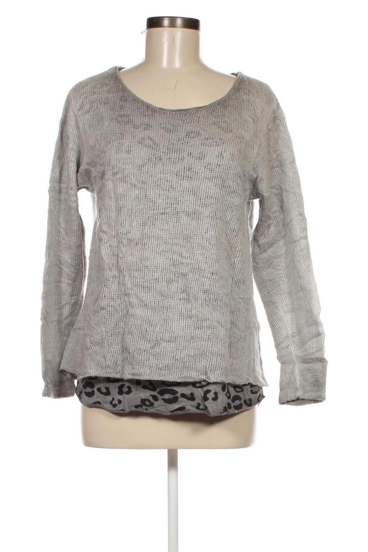 Дамски пуловер Zabaione, Размер XS, Цвят Сив, Цена 8,70 лв.