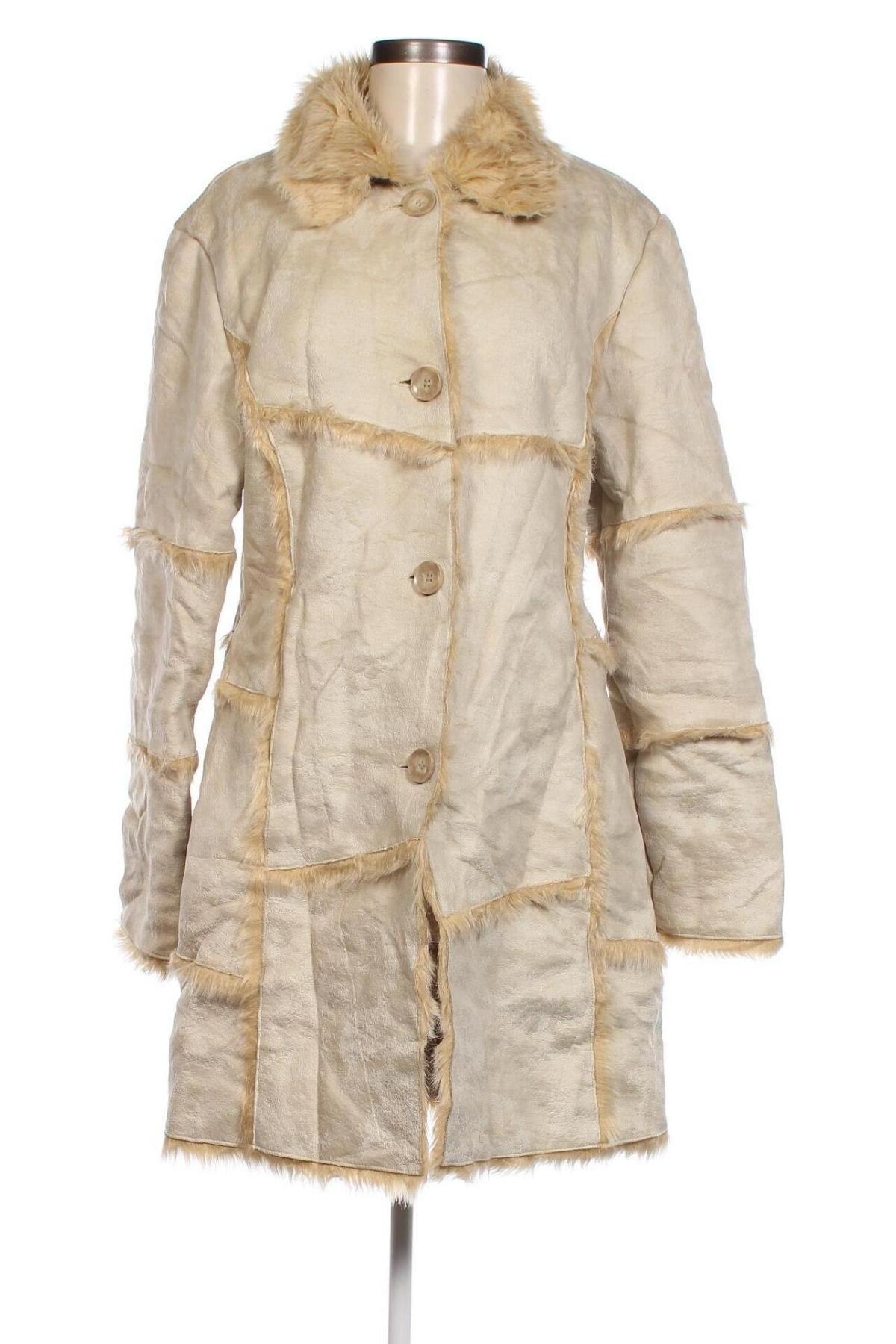 Palton de femei, Mărime M, Culoare Bej, Preț 31,68 Lei