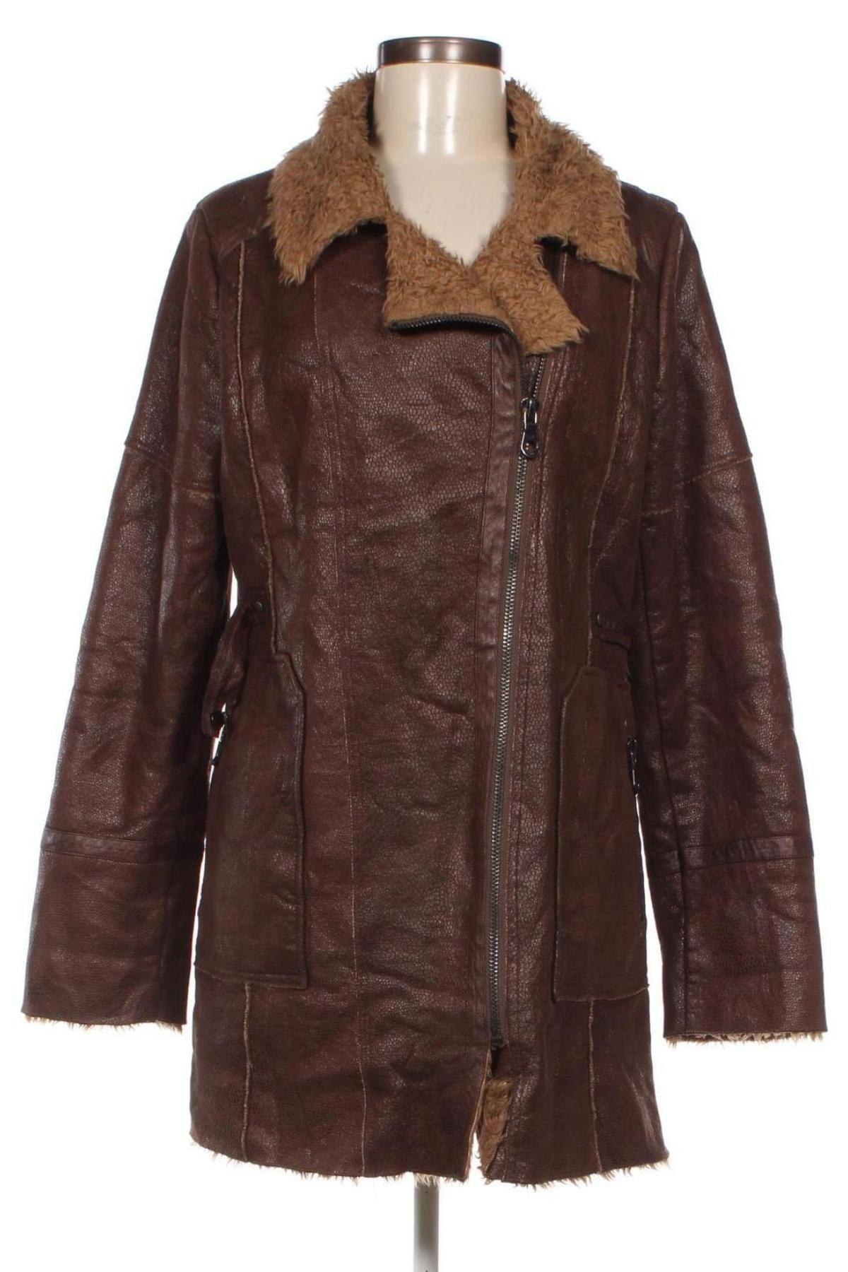 Γυναικείο παλτό, Μέγεθος M, Χρώμα Καφέ, Τιμή 5,96 €