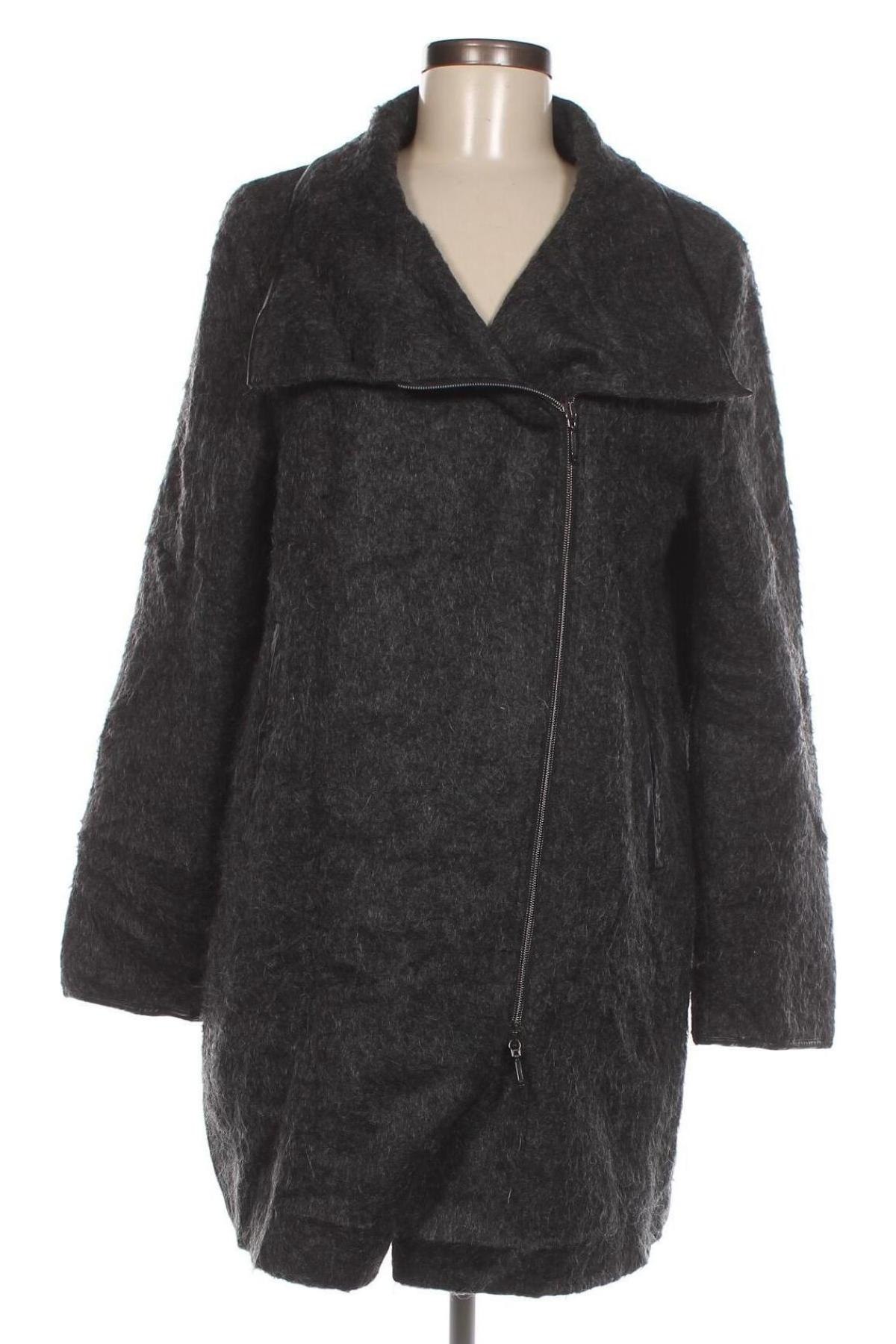 Palton de femei Amber & June, Mărime M, Culoare Gri, Preț 31,78 Lei