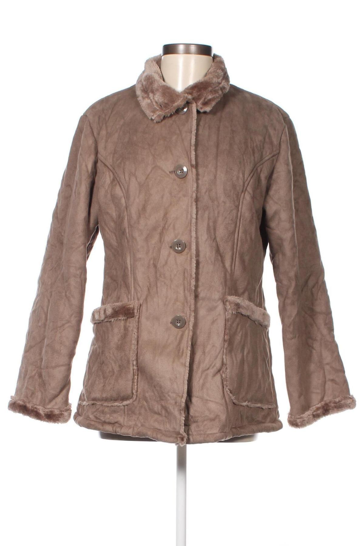 Dámsky kabát  Atlas For Women, Veľkosť L, Farba Béžová, Cena  7,28 €