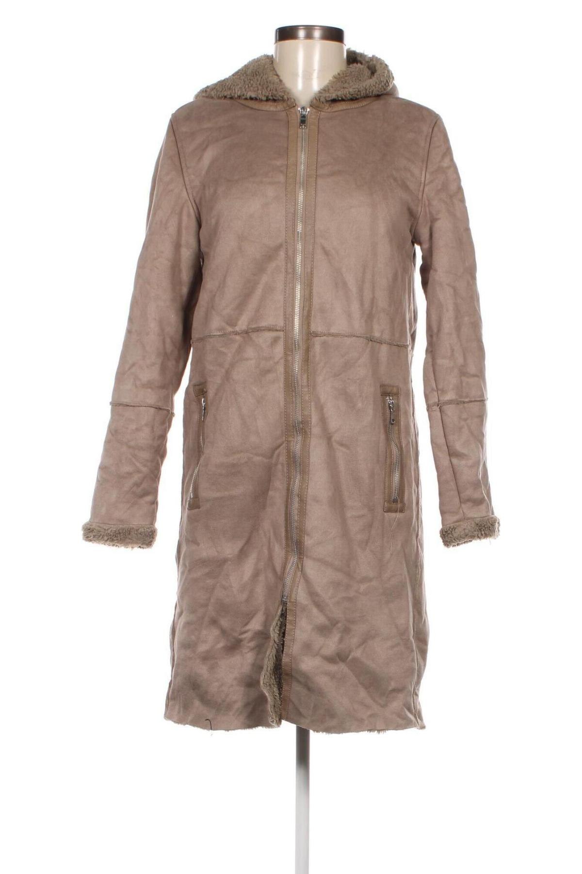 Дамско палто C&A, Размер S, Цвят Сив, Цена 10,70 лв.