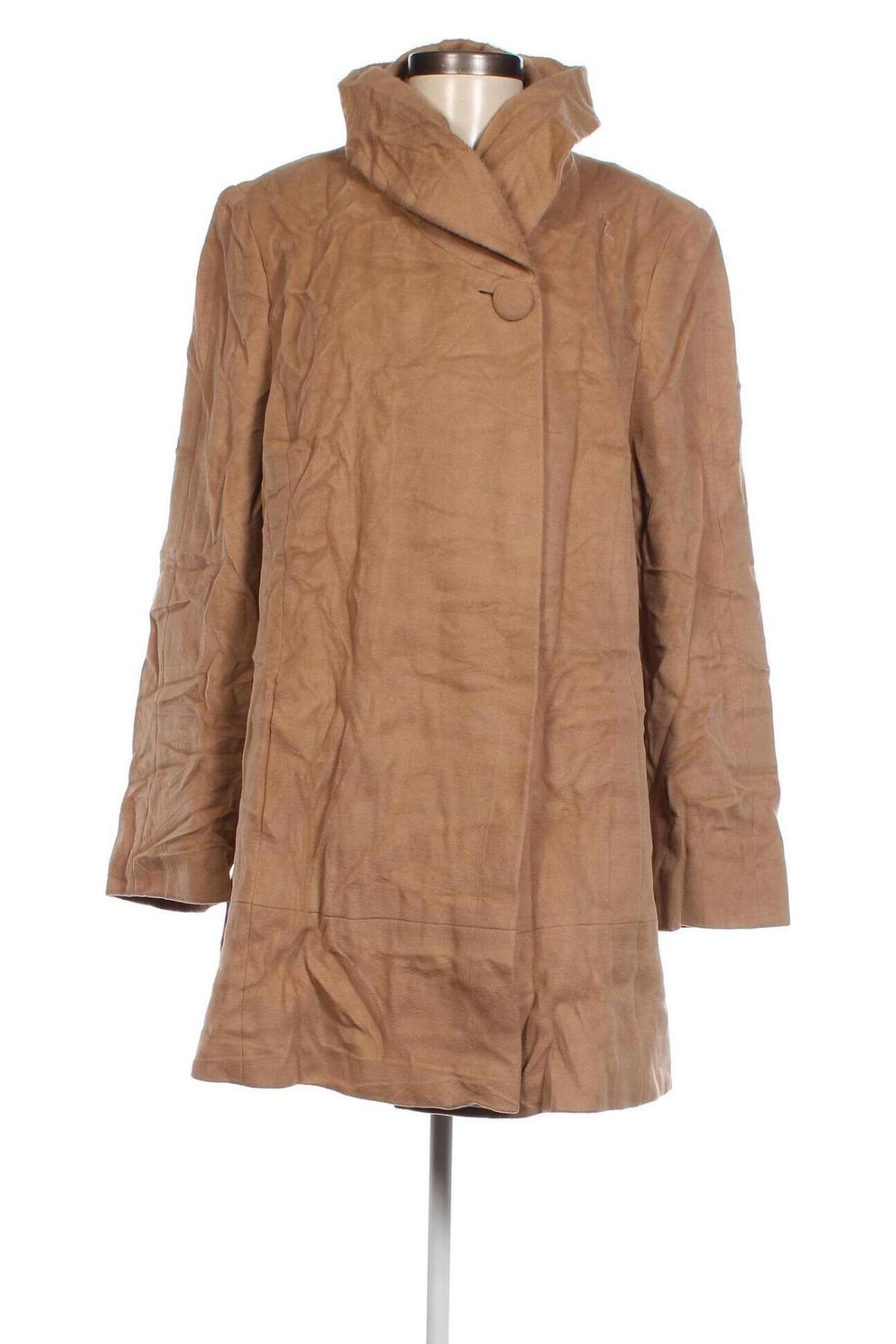 Дамско палто Gerry Weber, Размер M, Цвят Бежов, Цена 42,70 лв.