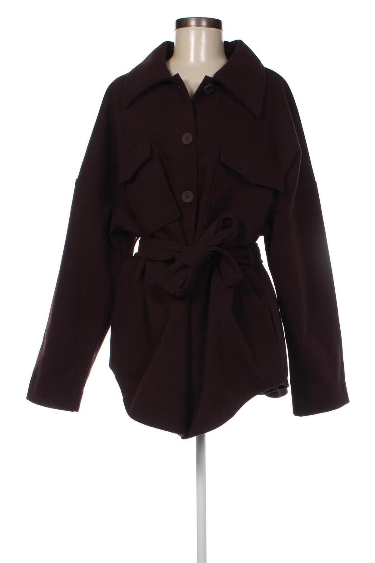 Dámský kabát  Gina Tricot, Velikost XL, Barva Hnědá, Cena  616,00 Kč