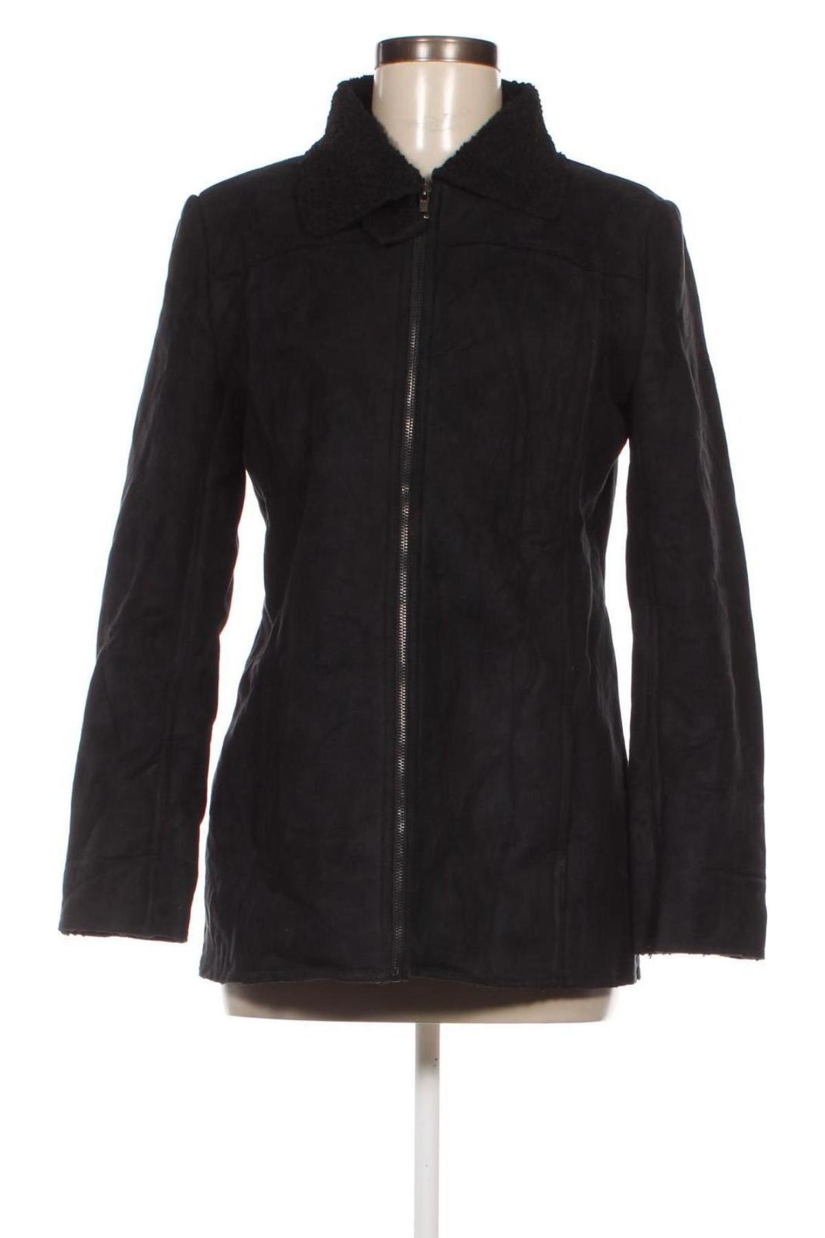 Γυναικείο παλτό Kiabi Casual, Μέγεθος M, Χρώμα Μαύρο, Τιμή 16,45 €