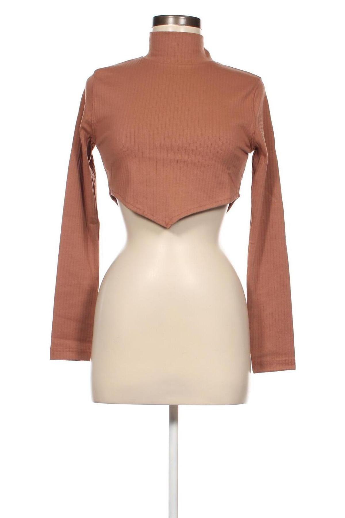 Damen Rollkragen Missguided, Größe L, Farbe Braun, Preis 3,68 €