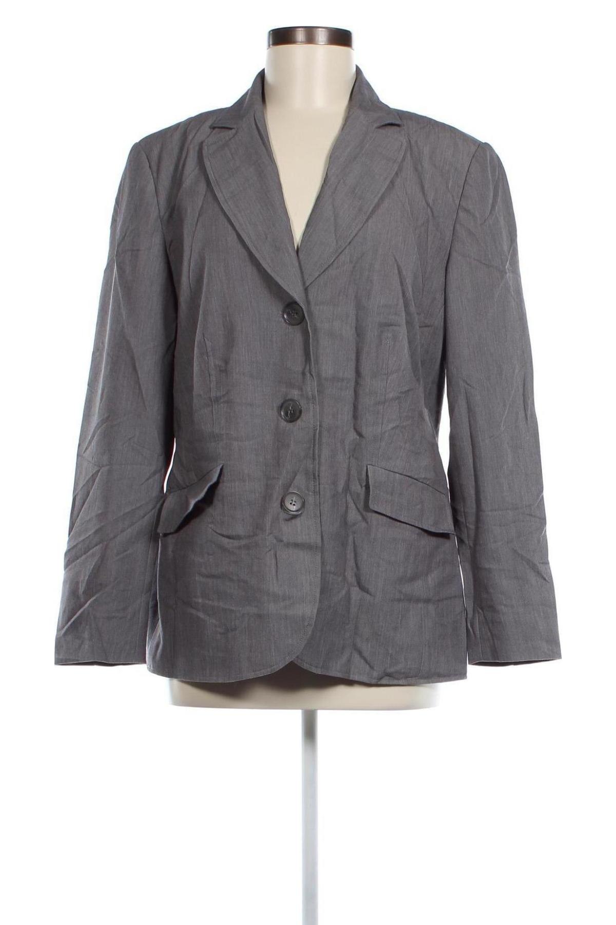 Дамско сако Atelier GS, Размер L, Цвят Сив, Цена 9,24 лв.