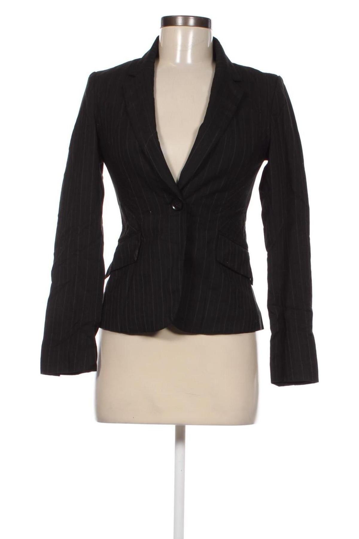 Damen Blazer H&M, Größe XS, Farbe Schwarz, Preis € 3,37