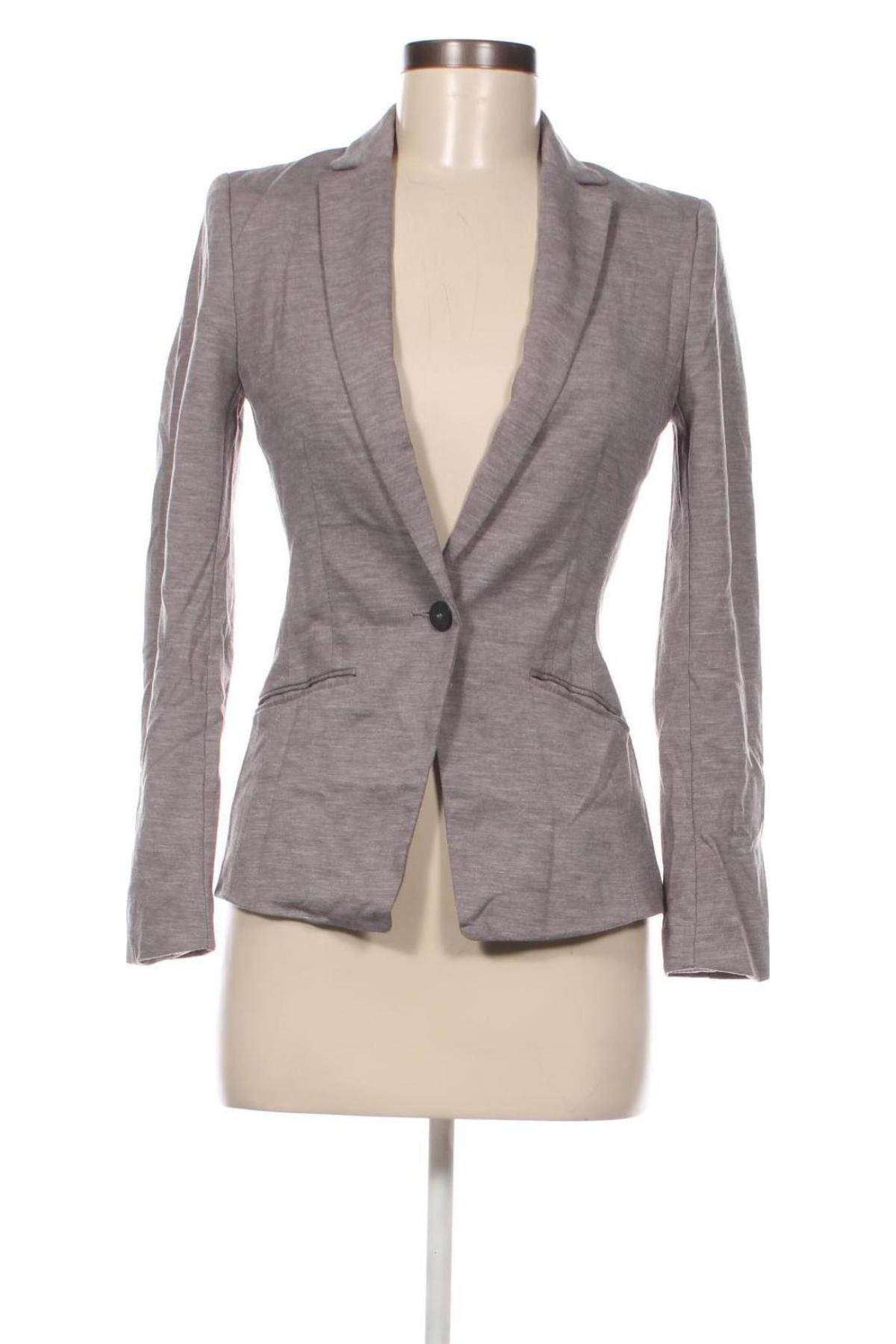 Damen Blazer H&M, Größe XS, Farbe Grau, Preis 30,62 €