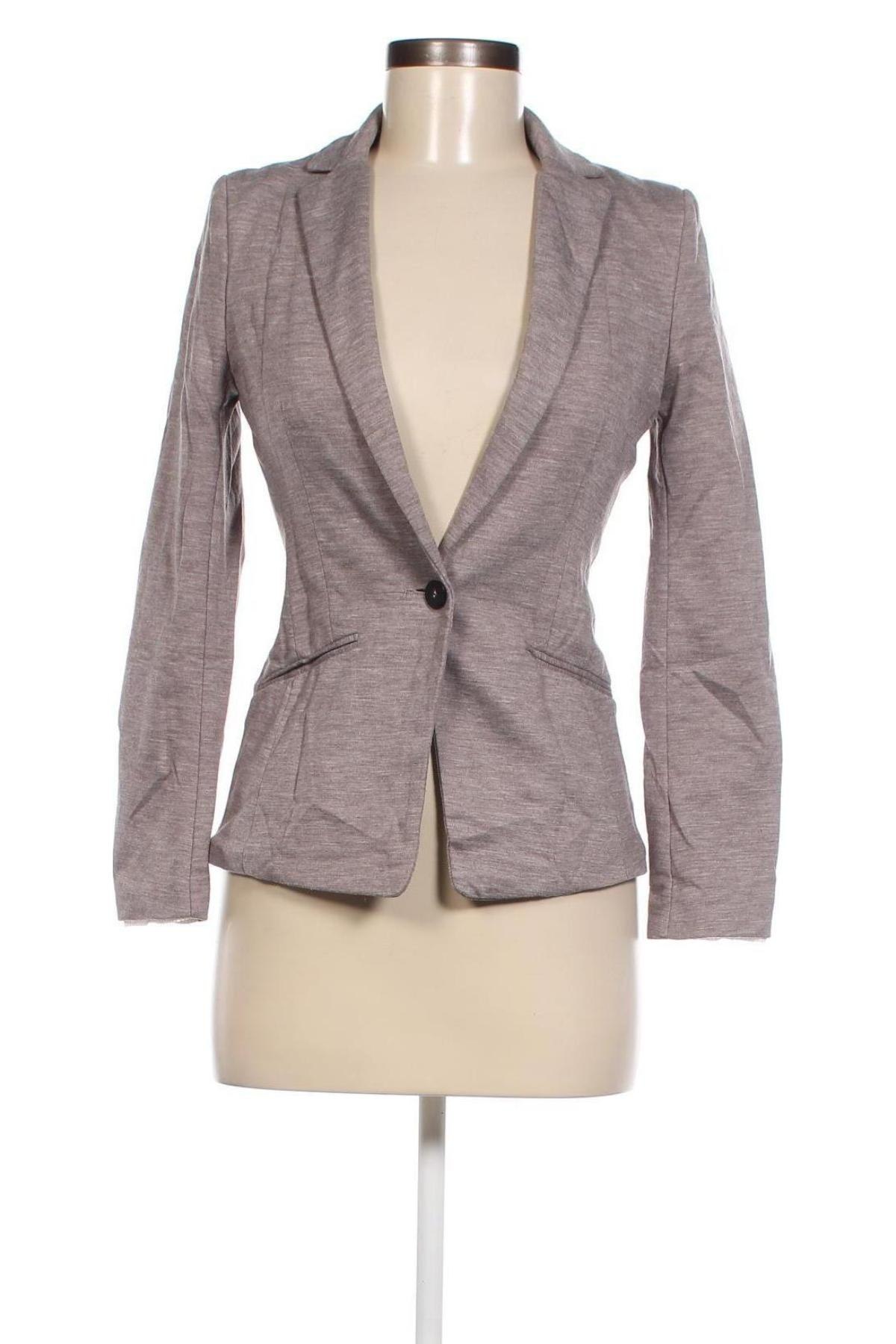 Дамско сако H&M, Размер XS, Цвят Сив, Цена 6,16 лв.