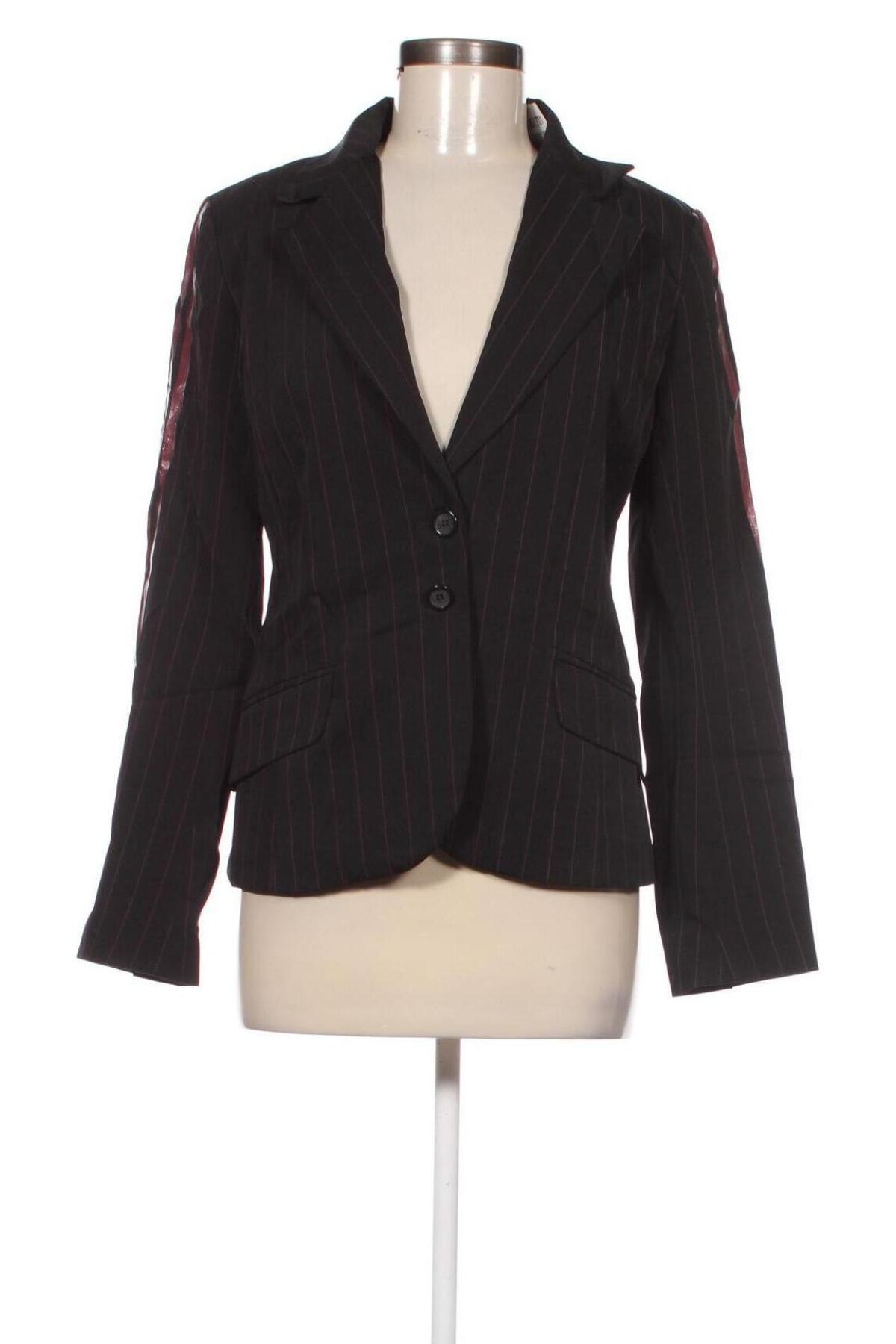 Γυναικείο σακάκι Jennyfer, Μέγεθος M, Χρώμα Μαύρο, Τιμή 4,36 €