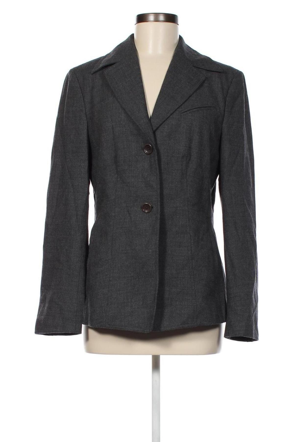 Damen Blazer Oui, Größe M, Farbe Grau, Preis 4,51 €