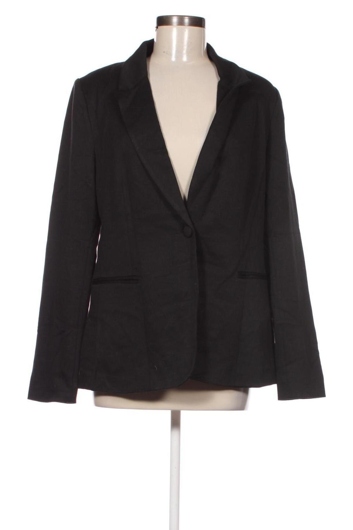Γυναικείο σακάκι Paola, Μέγεθος L, Χρώμα Μαύρο, Τιμή 27,22 €