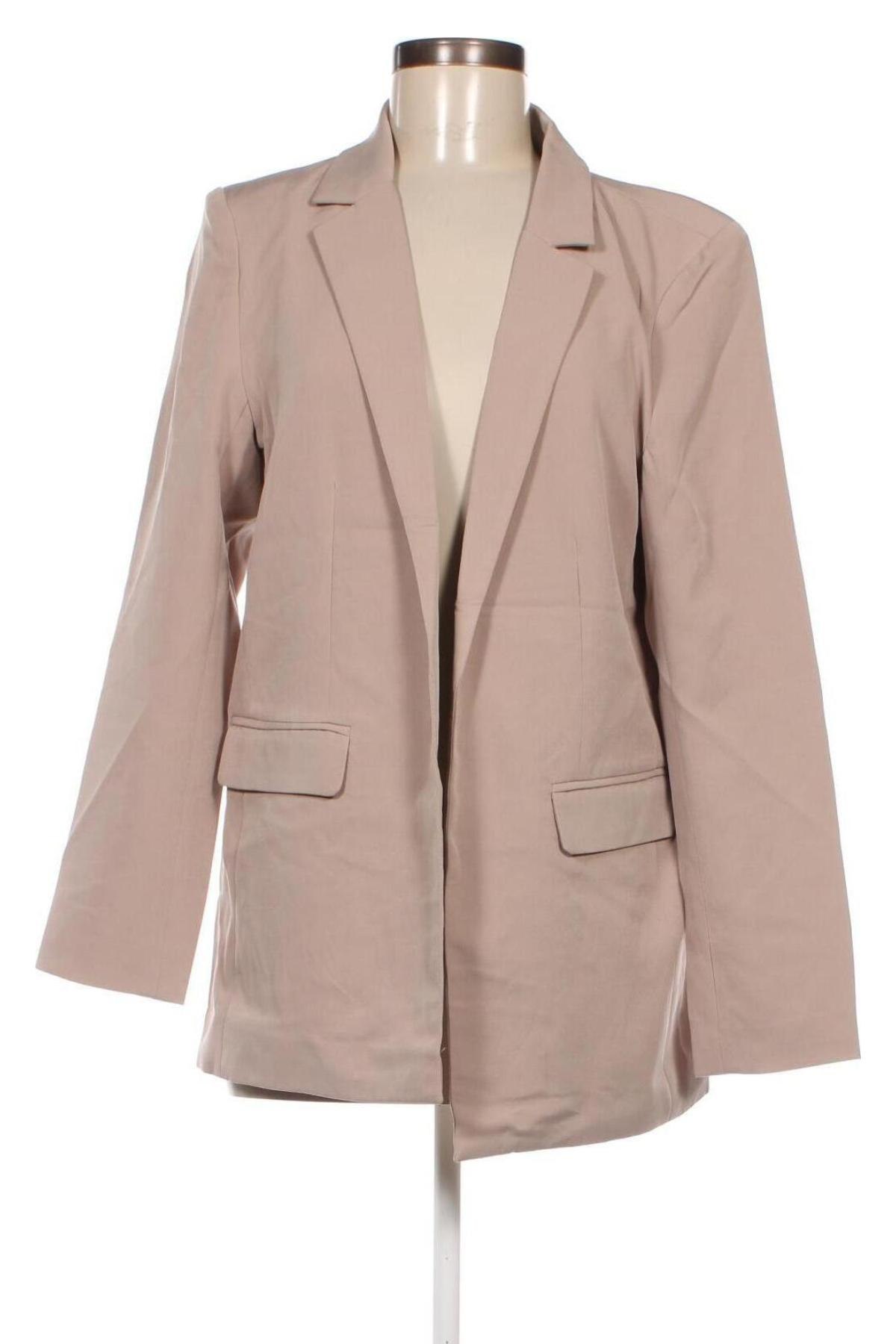 Damen Blazer Pieces, Größe L, Farbe Beige, Preis 16,49 €