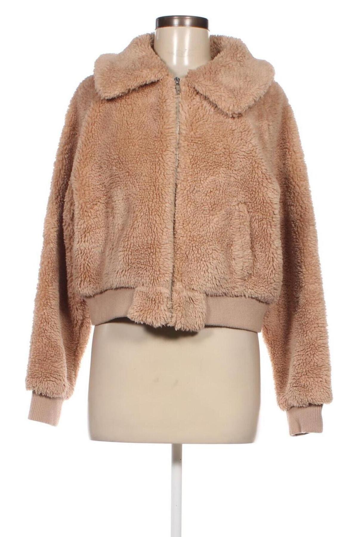 Γυναικείο μπουφάν Miss Shop, Μέγεθος XL, Χρώμα  Μπέζ, Τιμή 11,69 €