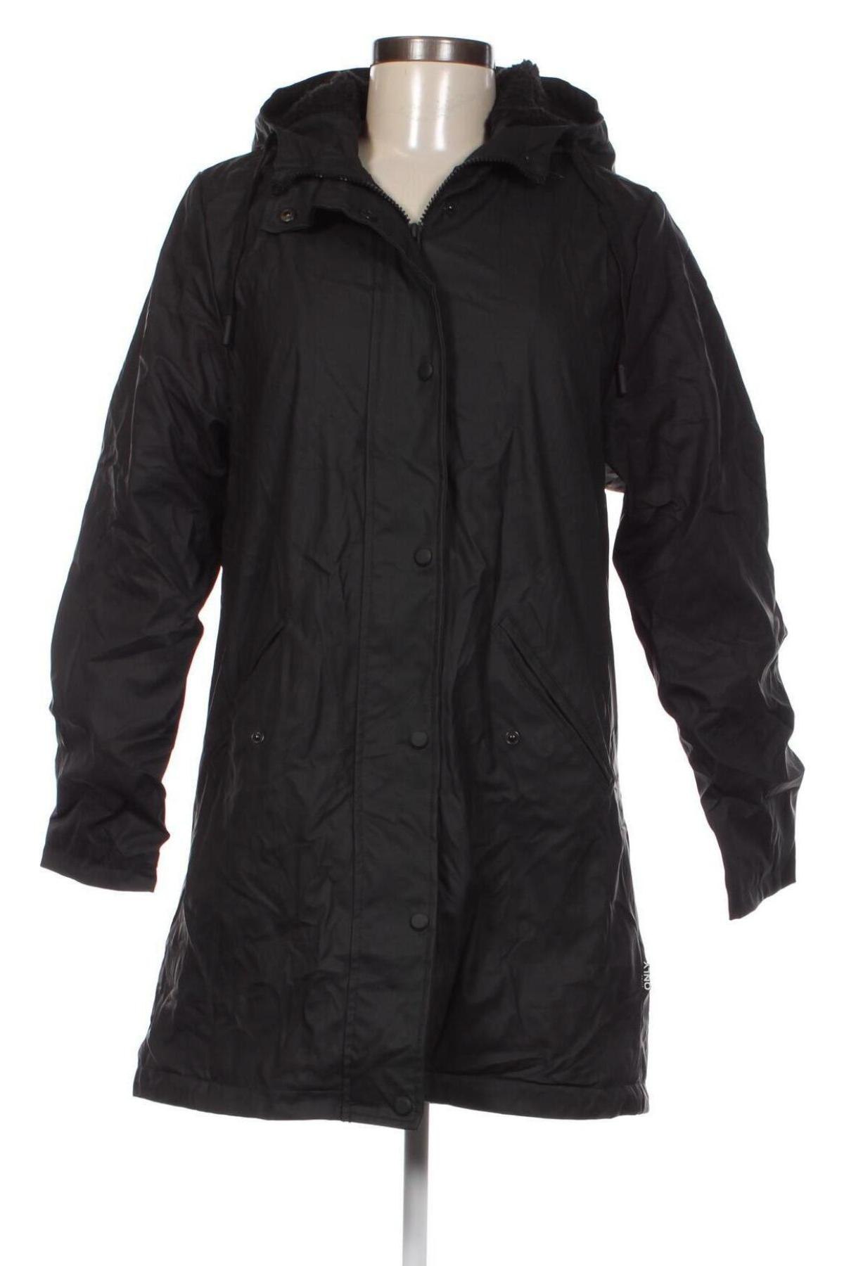 Dámska bunda  ONLY, Veľkosť S, Farba Čierna, Cena  5,75 €